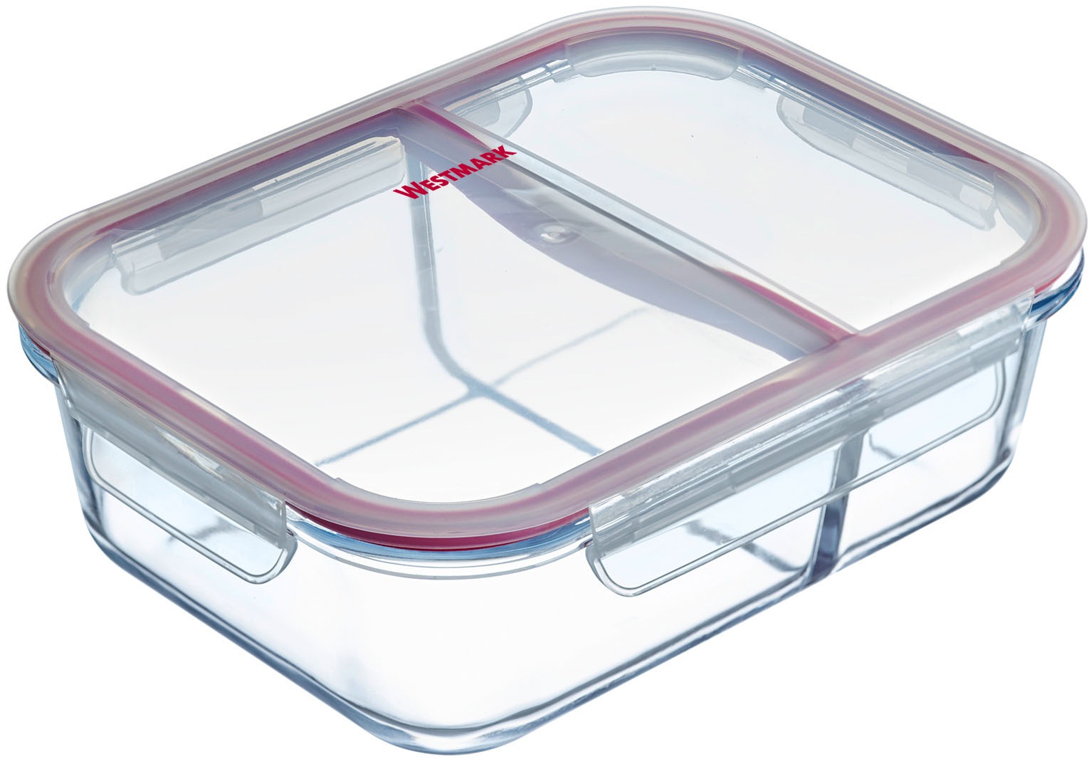 WESTMARK Frischhaltedose »Glas-Frischhaltedose 980 ml, mit 2 separaten Fäch günstig online kaufen