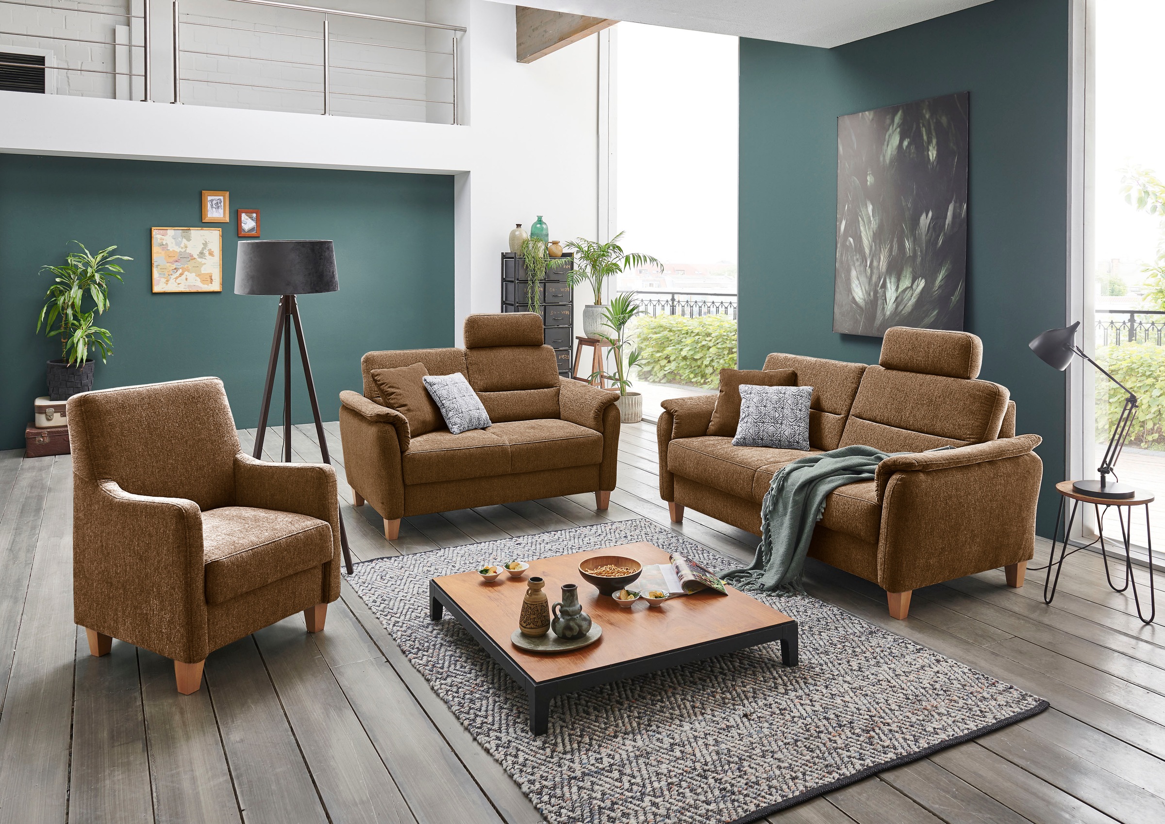 Home affaire Sessel »Palmera, B: 70 cm« mit Federkern günstig online kaufen