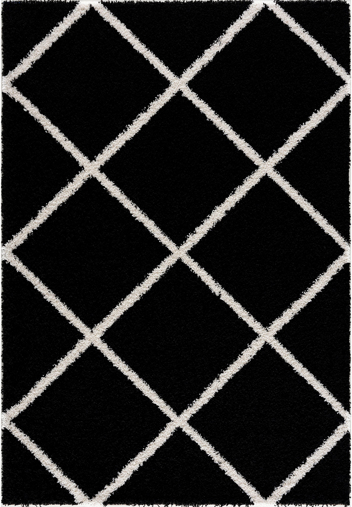 Sanat Hochflor-Teppich »Madrid«, rechteckig, 30 mm Höhe, Wohnzimmer, Langflor, Shaggy Teppich