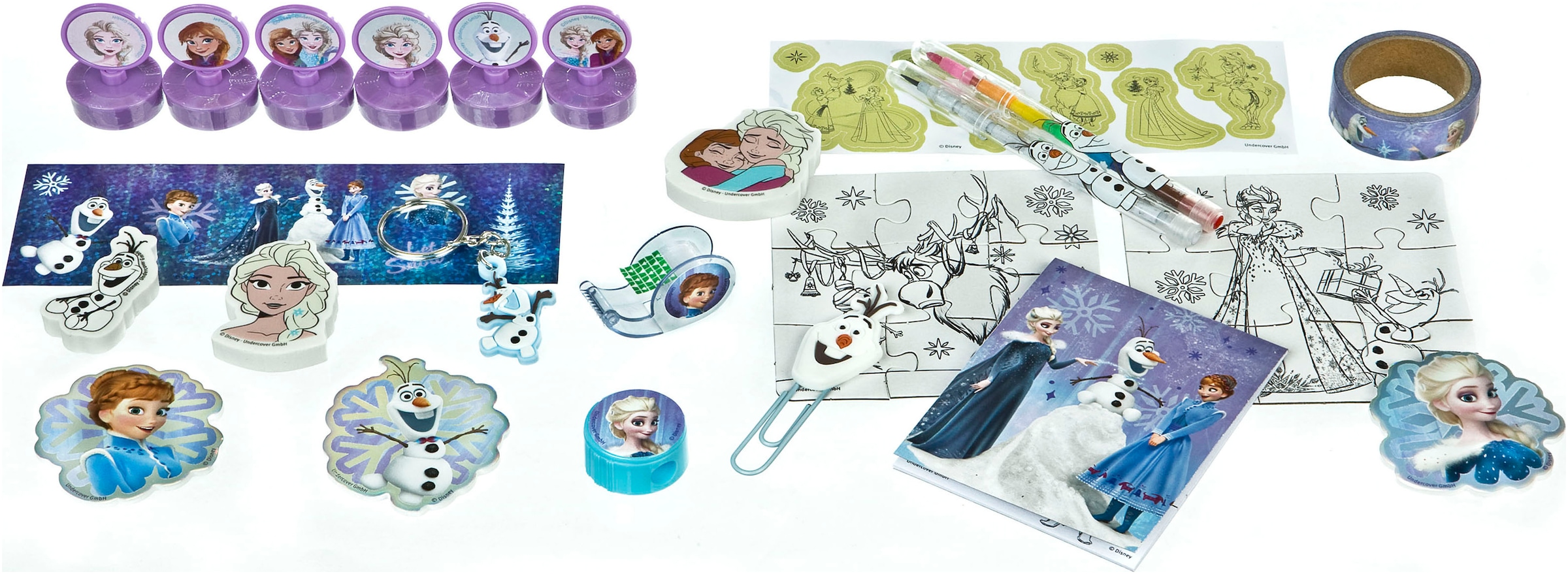 UNDERCOVER Spielzeug-Adventskalender »Frozen«, ab 6 Jahren