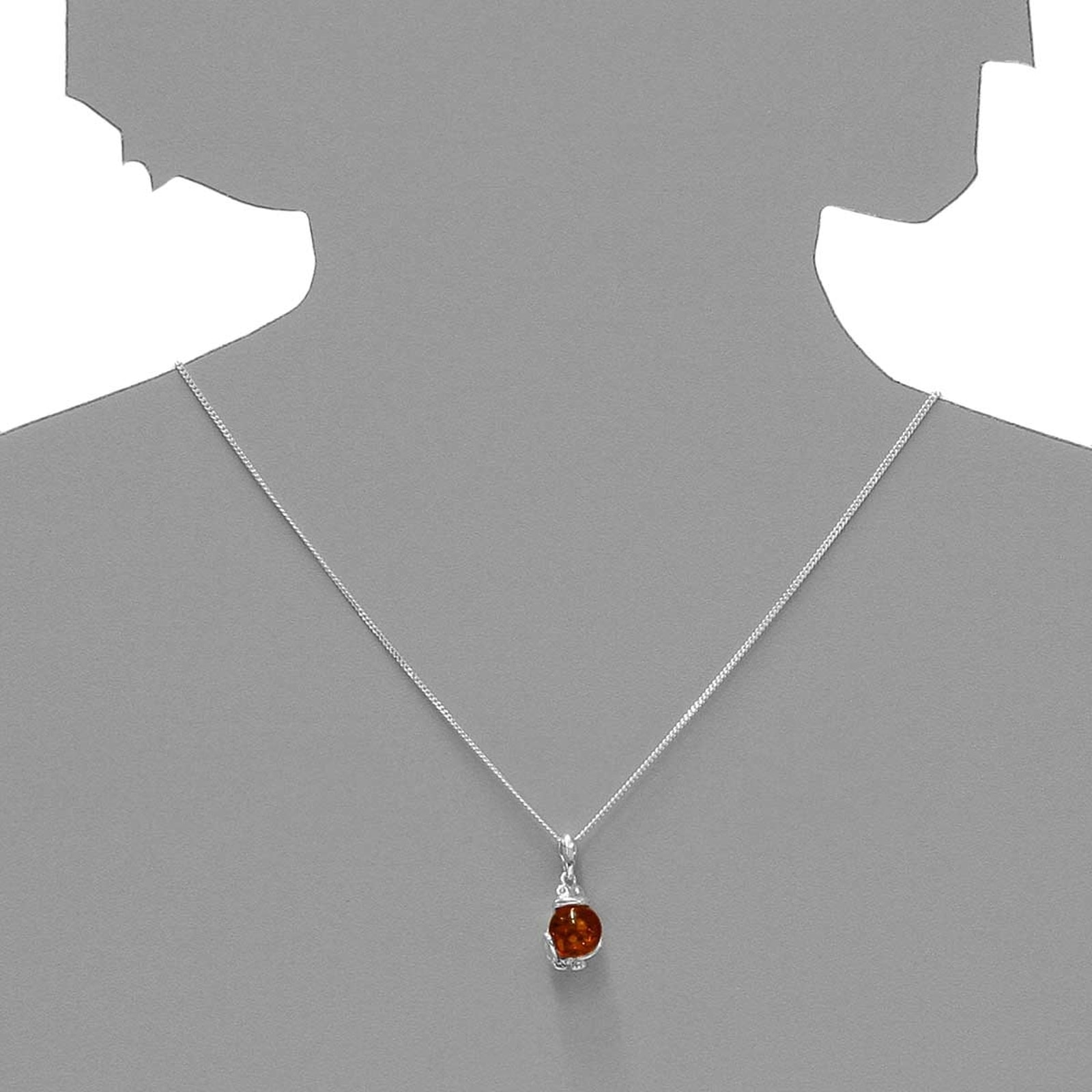 OSTSEE-SCHMUCK Kette mit Anhänger »Ostsee-Schmuck Kette mit Anhänger Frosch«, (2 tlg.)