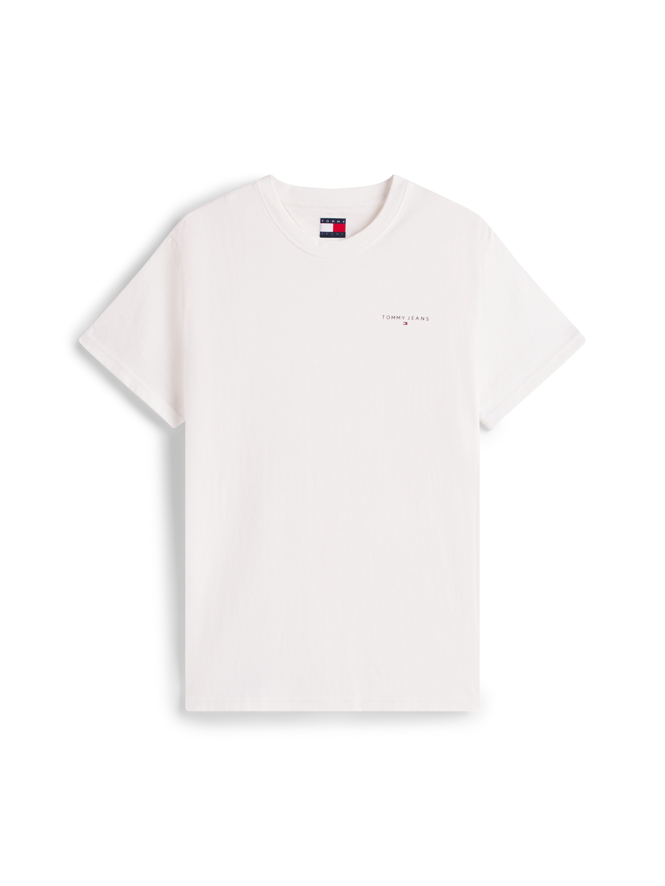 Tommy Jeans T-Shirt »TJM SLIM LINEAR CHEST TEE EXT«, Mit Rundhalsausschnitt