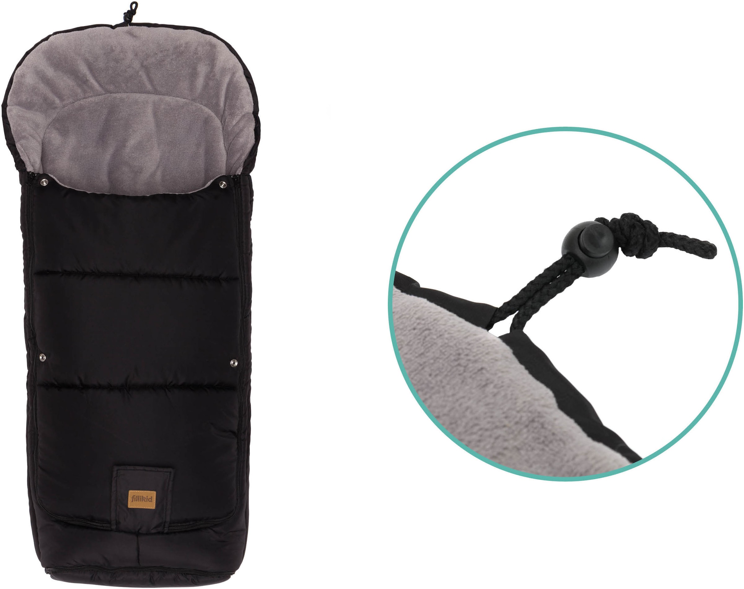 Fillikid Fußsack »Peak, Winterfußsack«