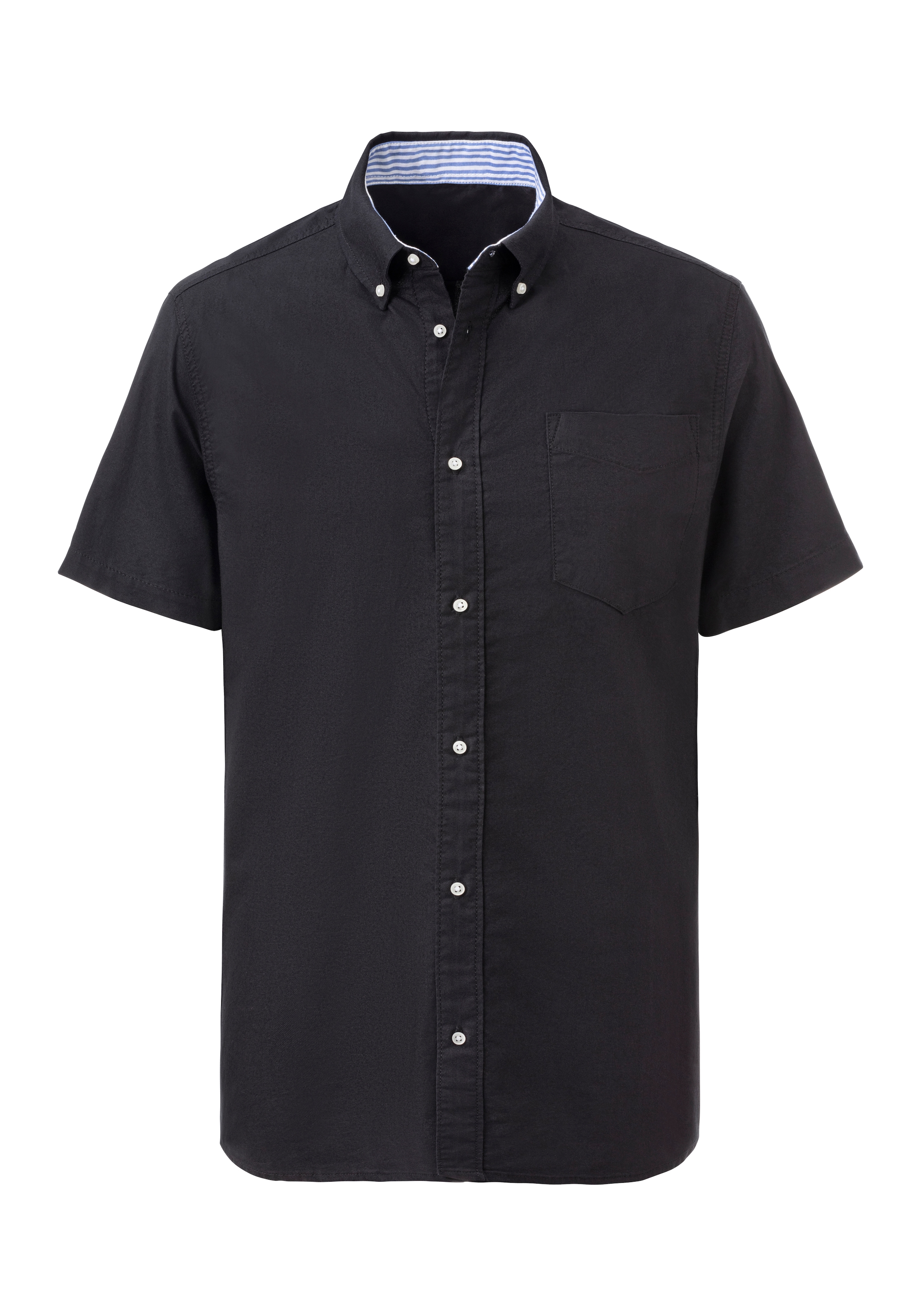 H.I.S Kurzarmhemd »regular-fit«, mit Button-down-Kragen, reine Baumwolle
