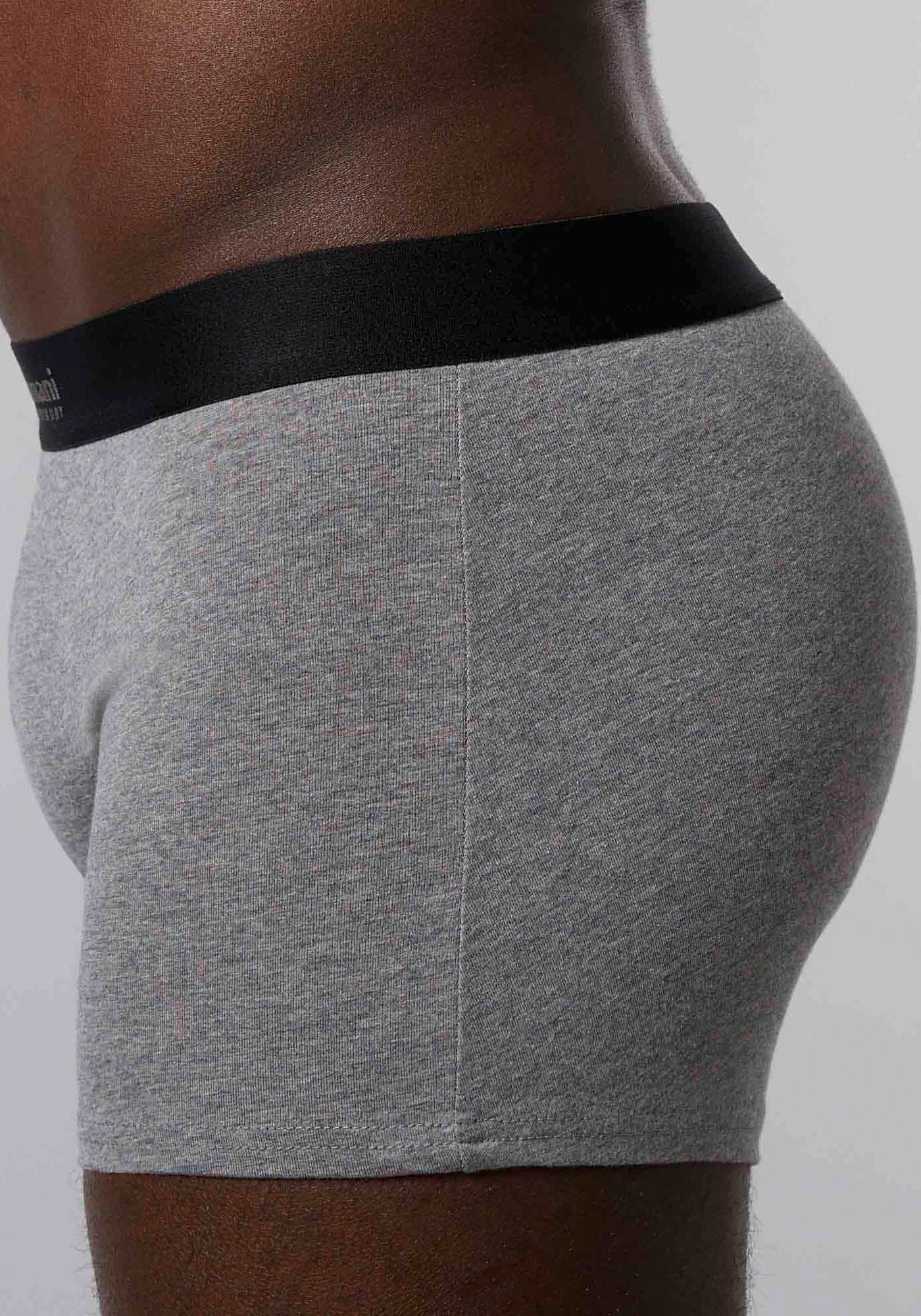 Bruno Banani Boxershorts »Short 3Pack Energy Cotton«, (3er Pack), mit Schriftzug am Bund