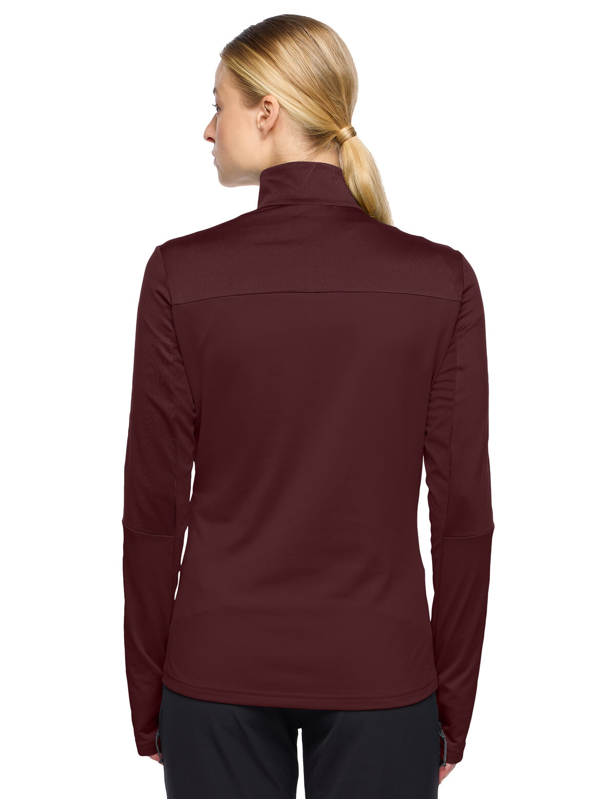 VAUDE Langarmshirt »WOMEN'S LIVIGNO HALFZIP II« 1 Stk. tlg.