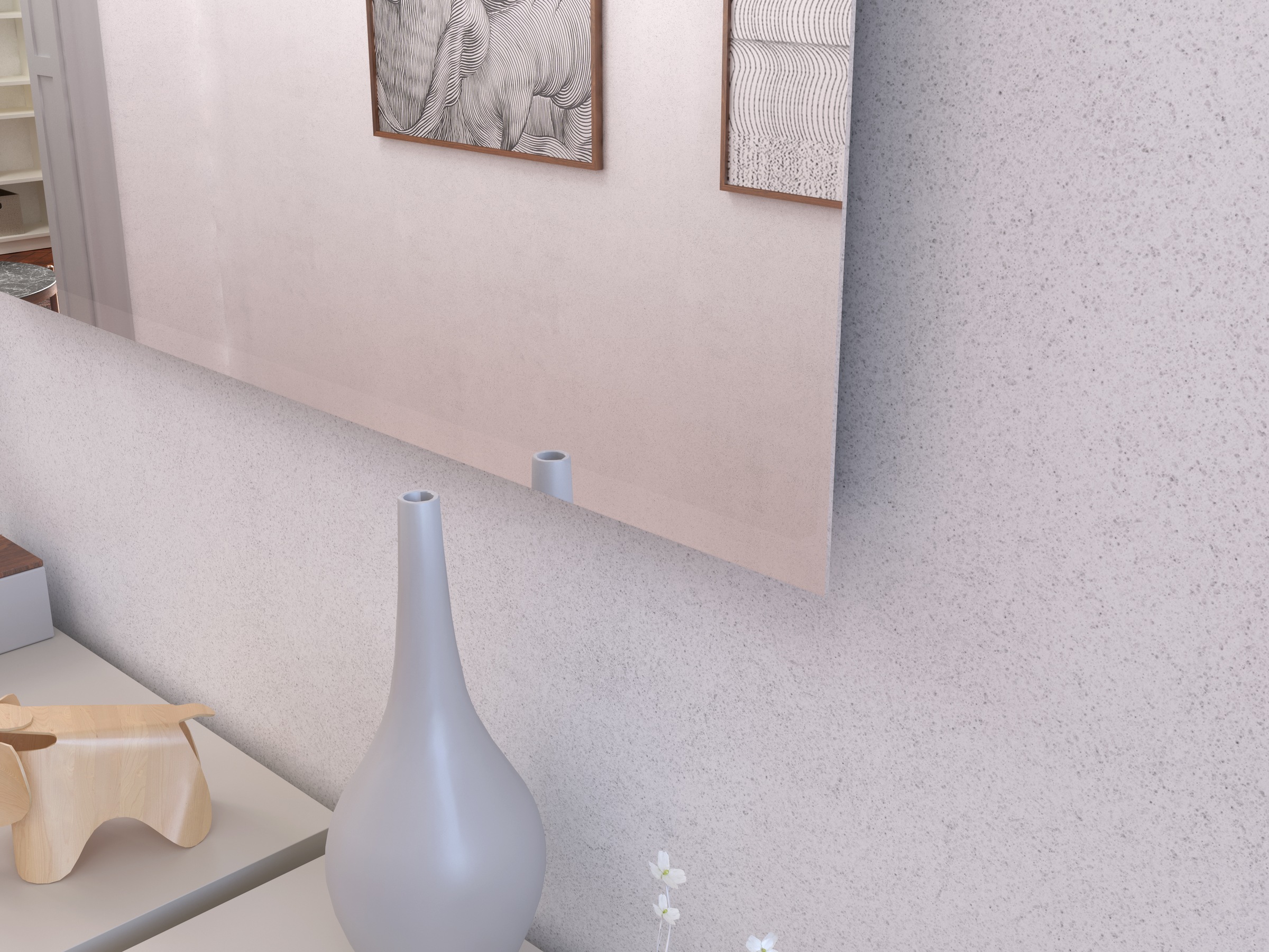 GERMANIA Wandspiegel »Univa« mit zurückspringender Trägerplatte, sodass ein günstig online kaufen