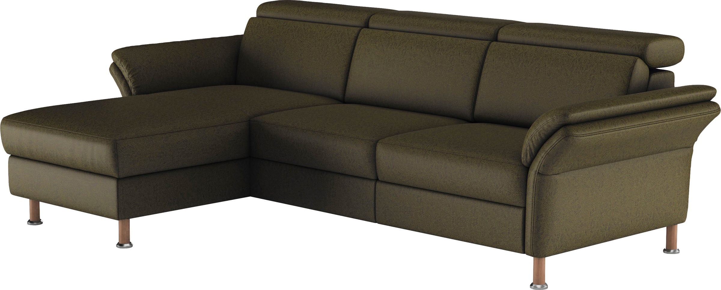 Home affaire Ecksofa »Calypso L-Form«, mit motorischen Funktionen im Sofa und Recamiere