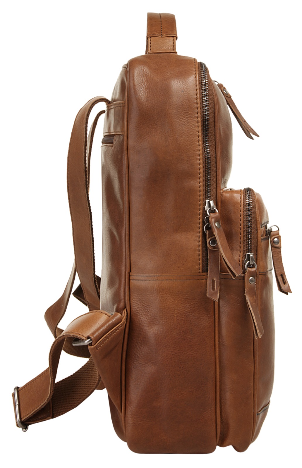 Piké Laptoprucksack, echt Leder