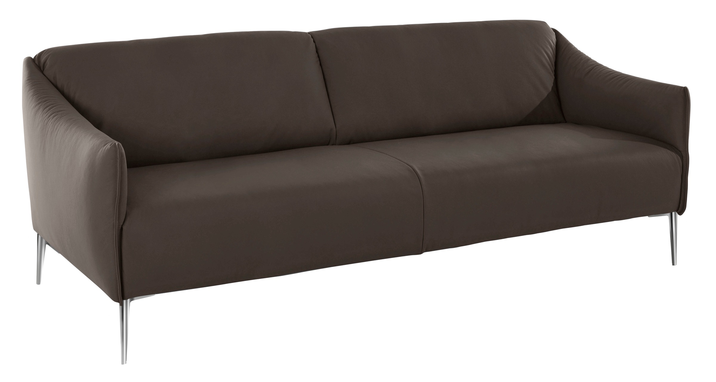 W.SCHILLIG 2,5-Sitzer »sally«, mit Metallfüßen in Chrom glänzend, Breite 194 cm