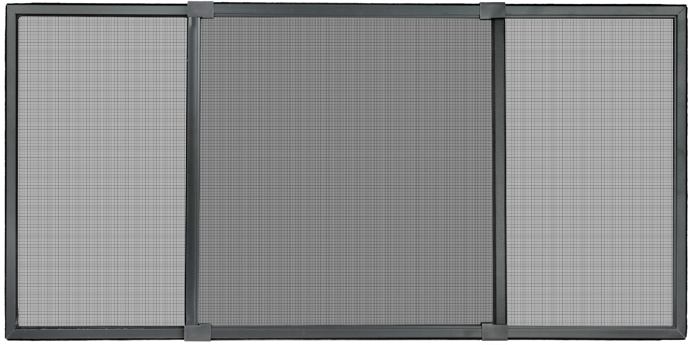 SCHELLENBERG Insektenschutz-Fensterrahmen »ausziehbares Fliegengitter Schiebefenster mit Rahmen«, 50 x 75 - 142 cm oder 75 x 100 -193 cm, weiß und anthrazit