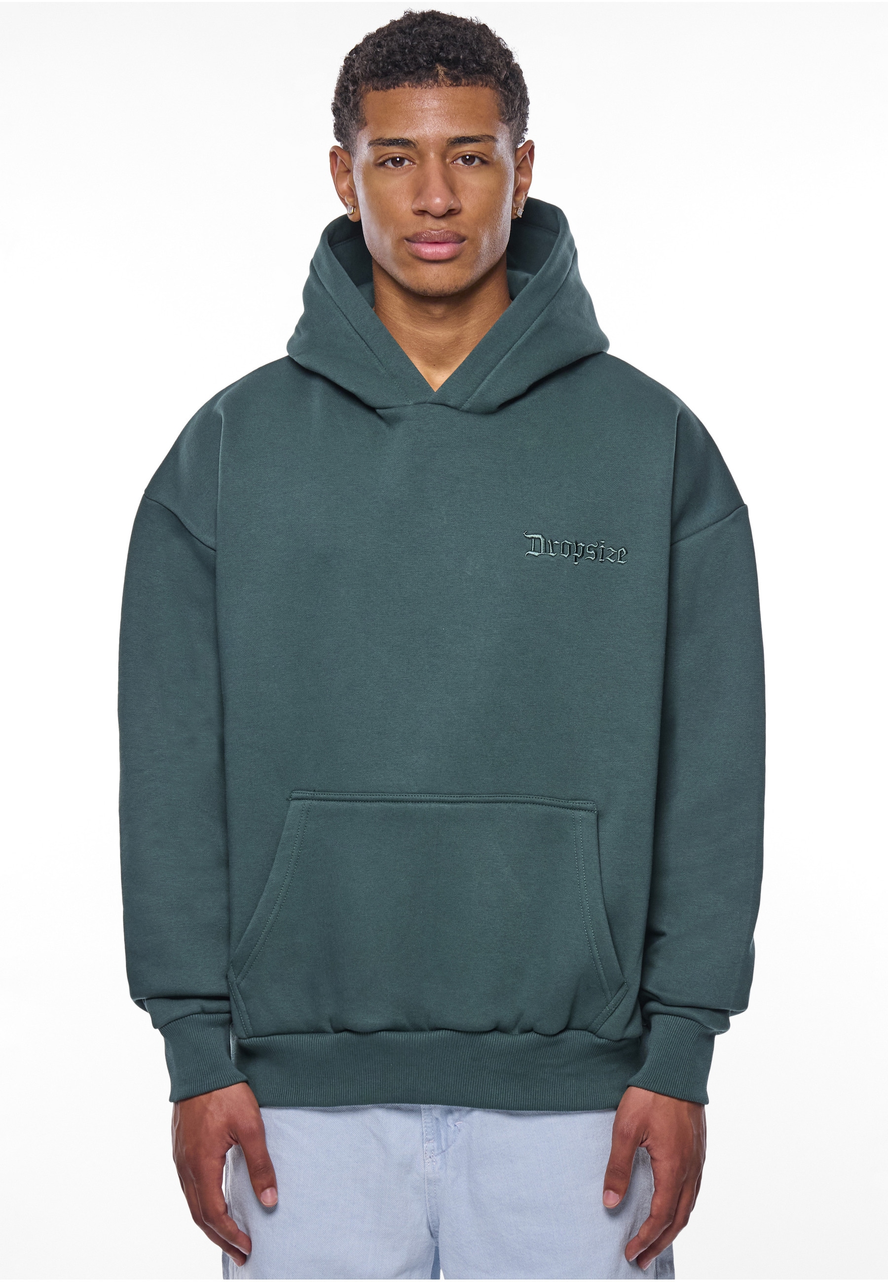 Dropsize Kapuzenpullover »Dropsize HEAVY OVERSIZE EMBO HOODIE« 1 Stk.