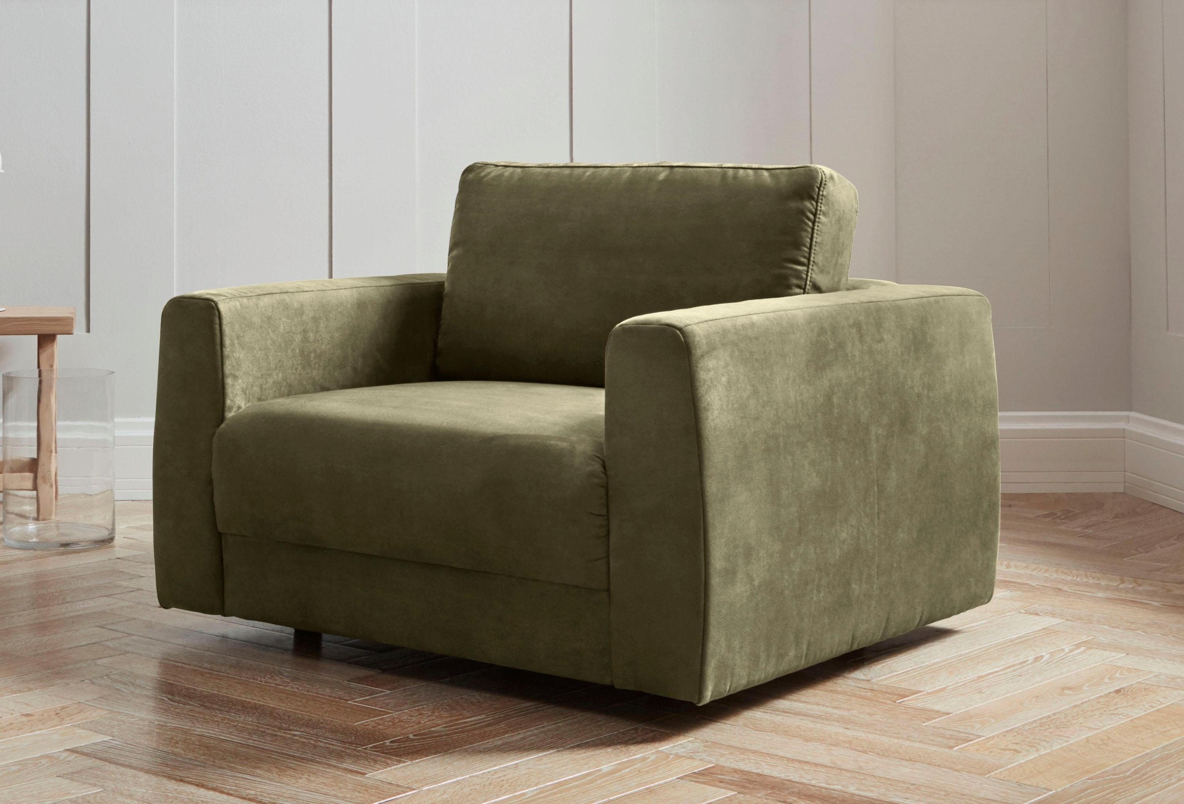 andas Sessel »Hobro Loungesessel«, in 3 Bezugsqualitäten in vielen Farben, günstig online kaufen