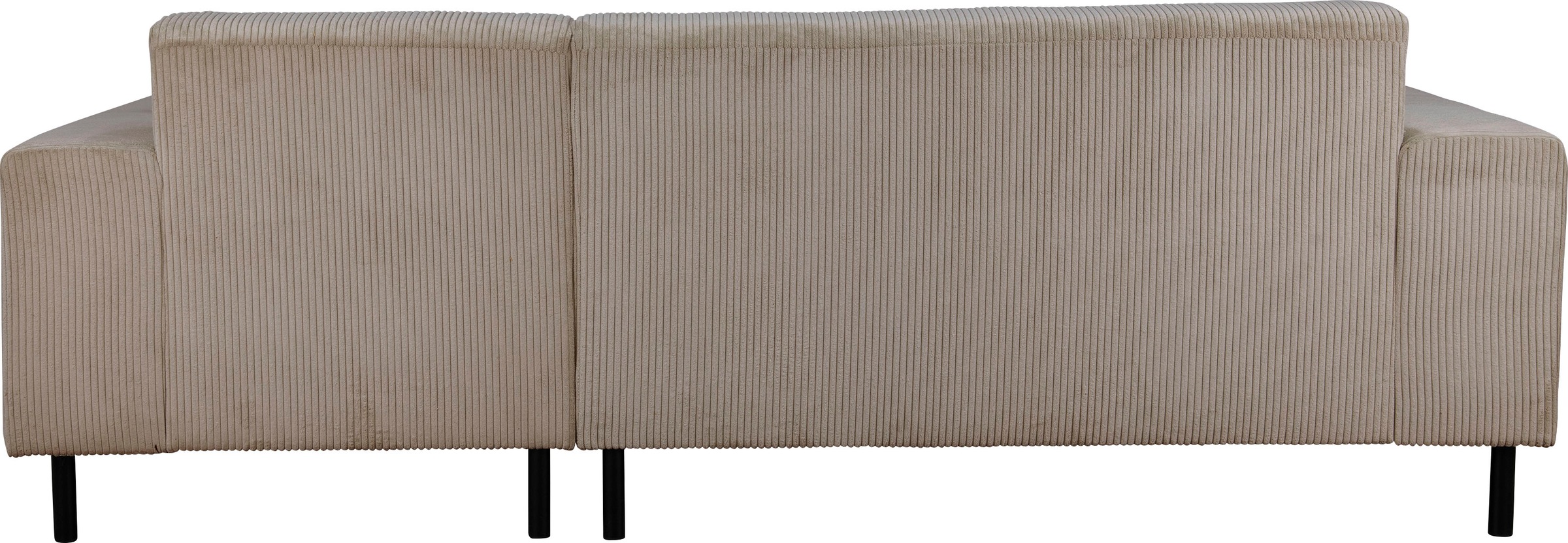 Home affaire Ecksofa »ARROS L-Form mit Wellenunterfederung, Maße B/T/H: 235/163/81 cm«, incl. Zierkissen, mit Recamiere rechts/links bestellbar, auch in Cord