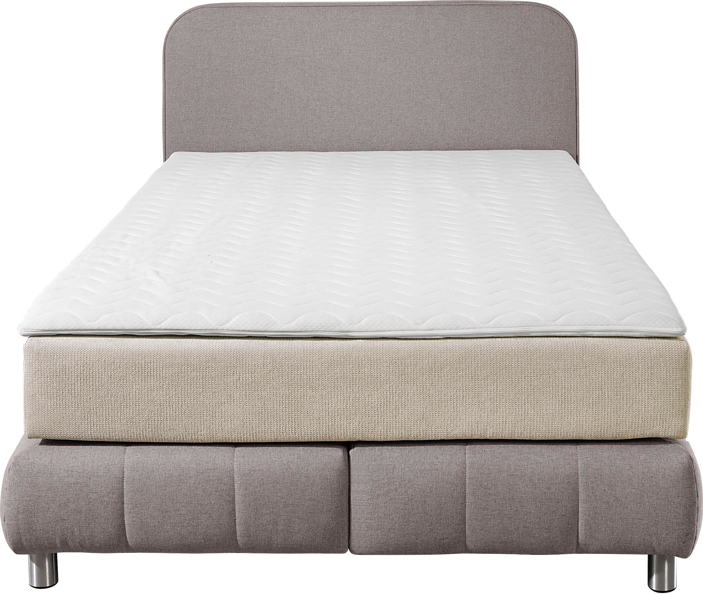 Home affaire Boxspringbett »Cesson, in verschiedenen Breiten«, inkl. Topper, wahlweise in H2, H3 oder H4 erhältlich