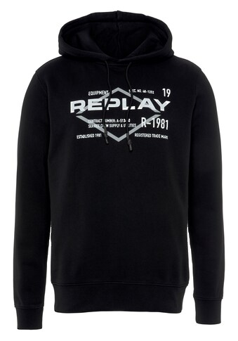 Replay Kapuzensweatshirt, mit Markenprint kaufen