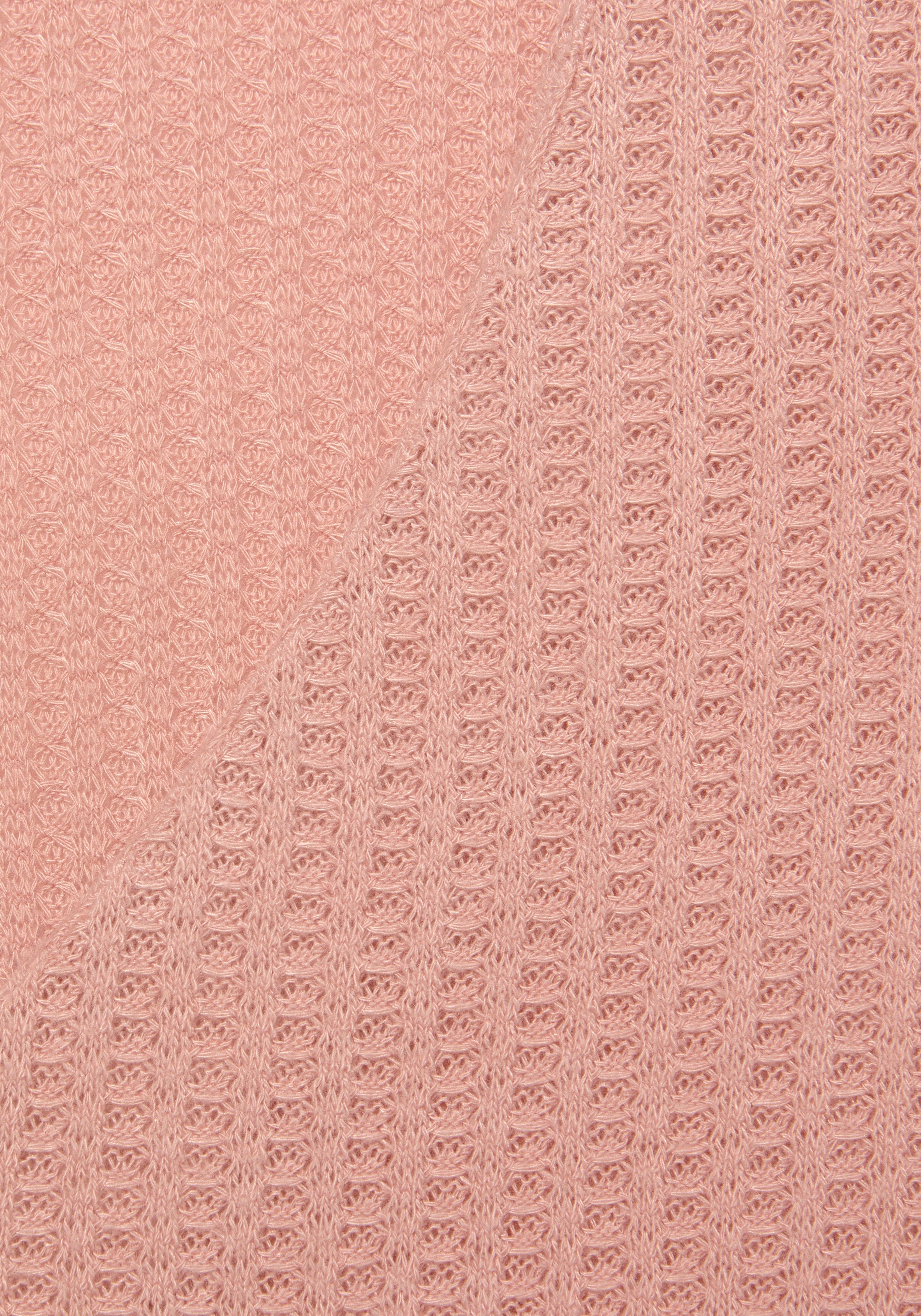 LASCANA Kurzarmshirt »mit Zierperle«, (2er-Pack), aus weicher Piqué-Qualität