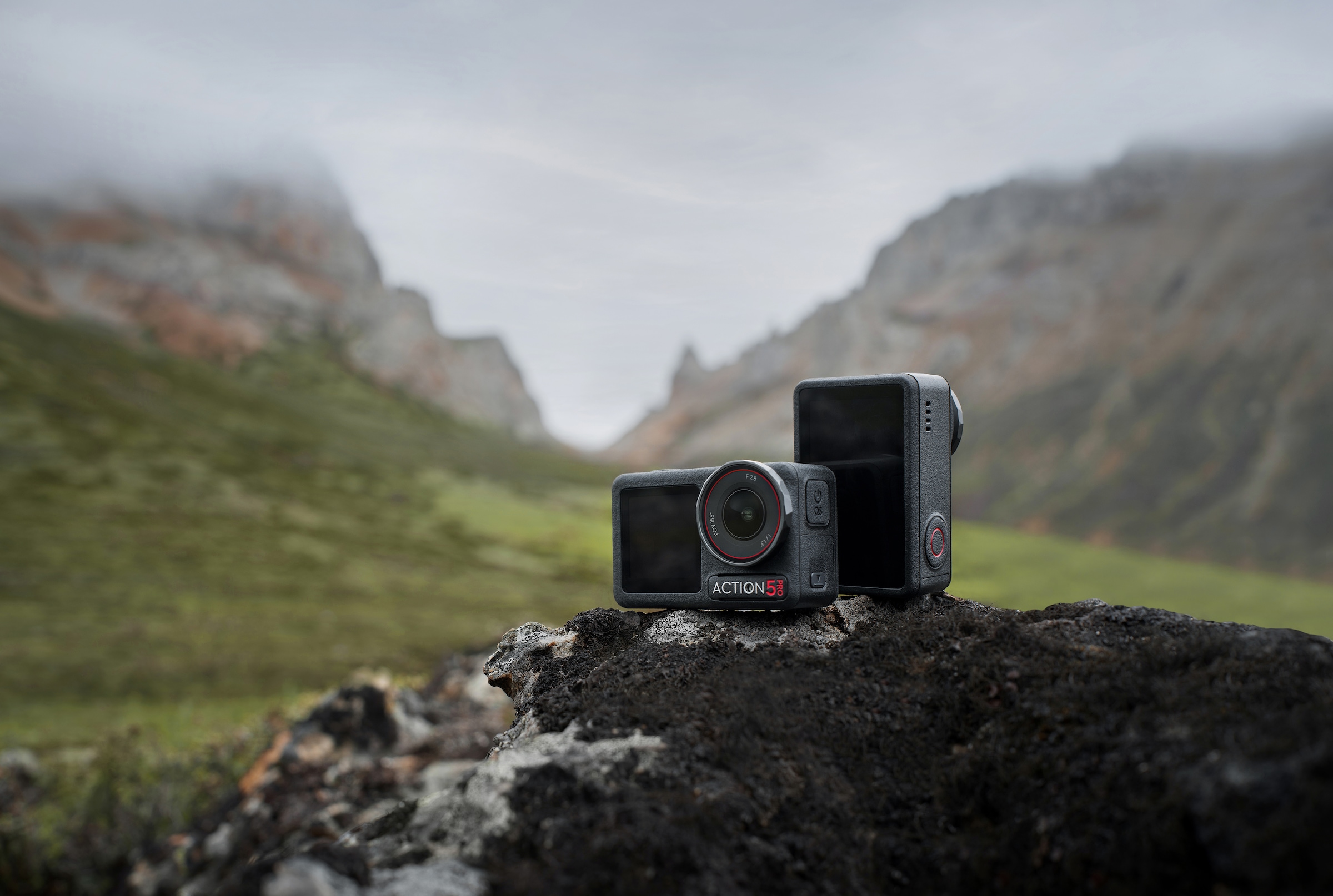 DJI Camcorder »Osmo Action 5 Pro Advanced Combo« 4K Ultra HD Bluetooth