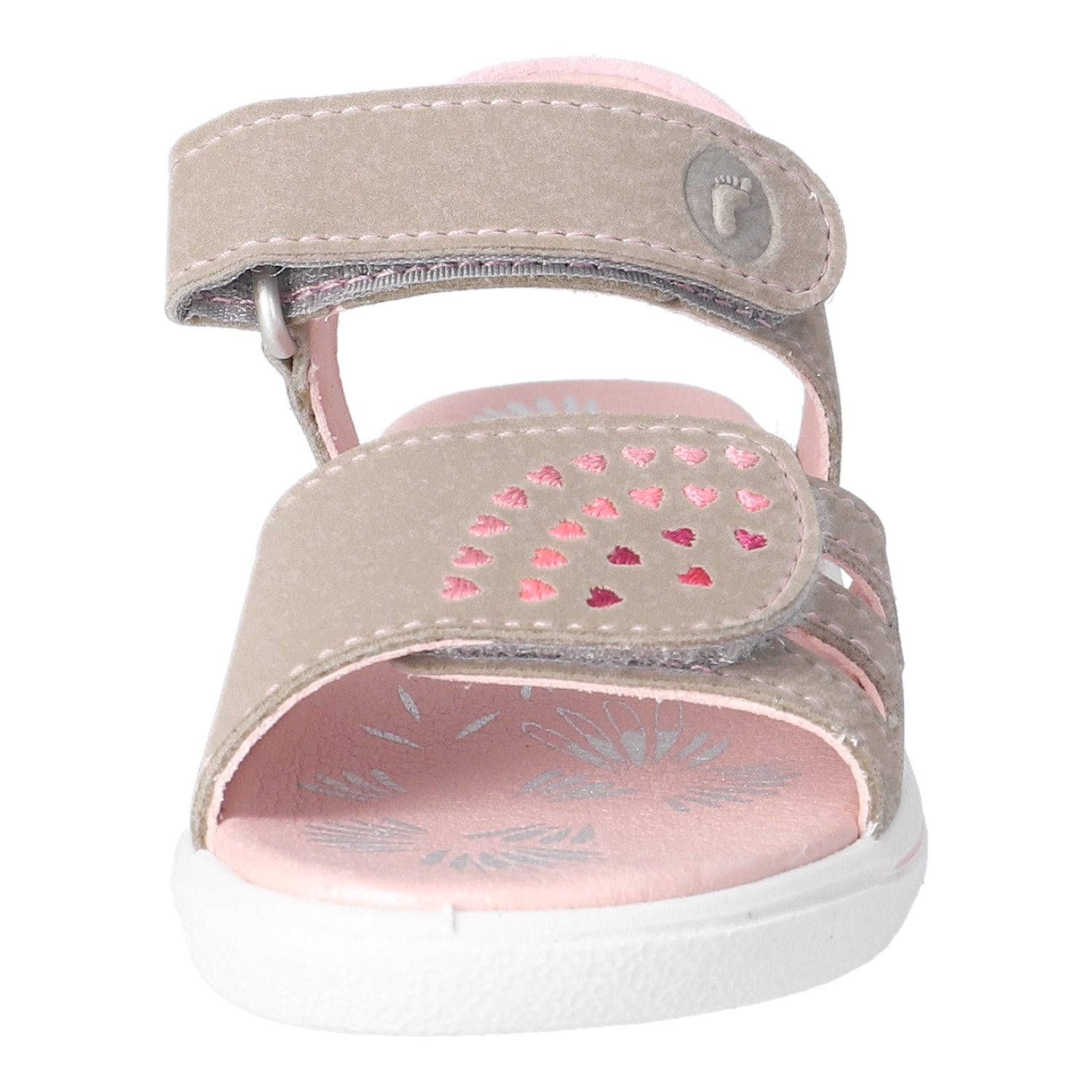 Ricosta Sandale »Sarah«  Sommerschuh mit Stickerei, Größenschablone zum Download