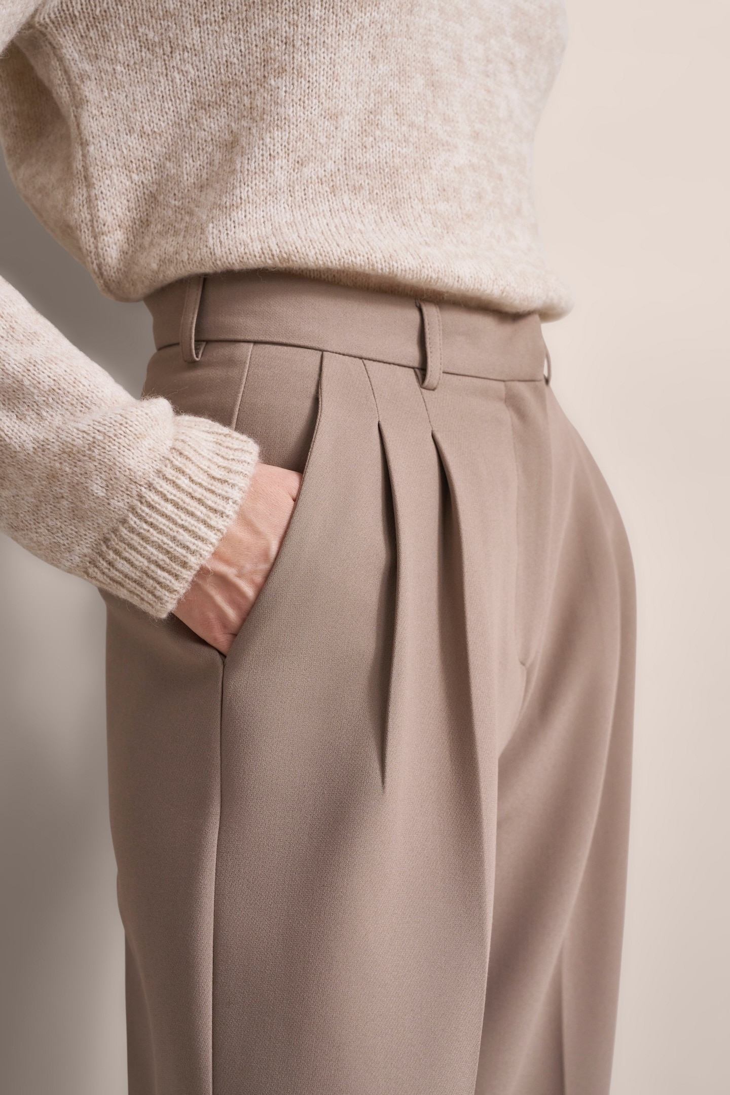 bugatti Stoffhose  aus elastischer Viskose