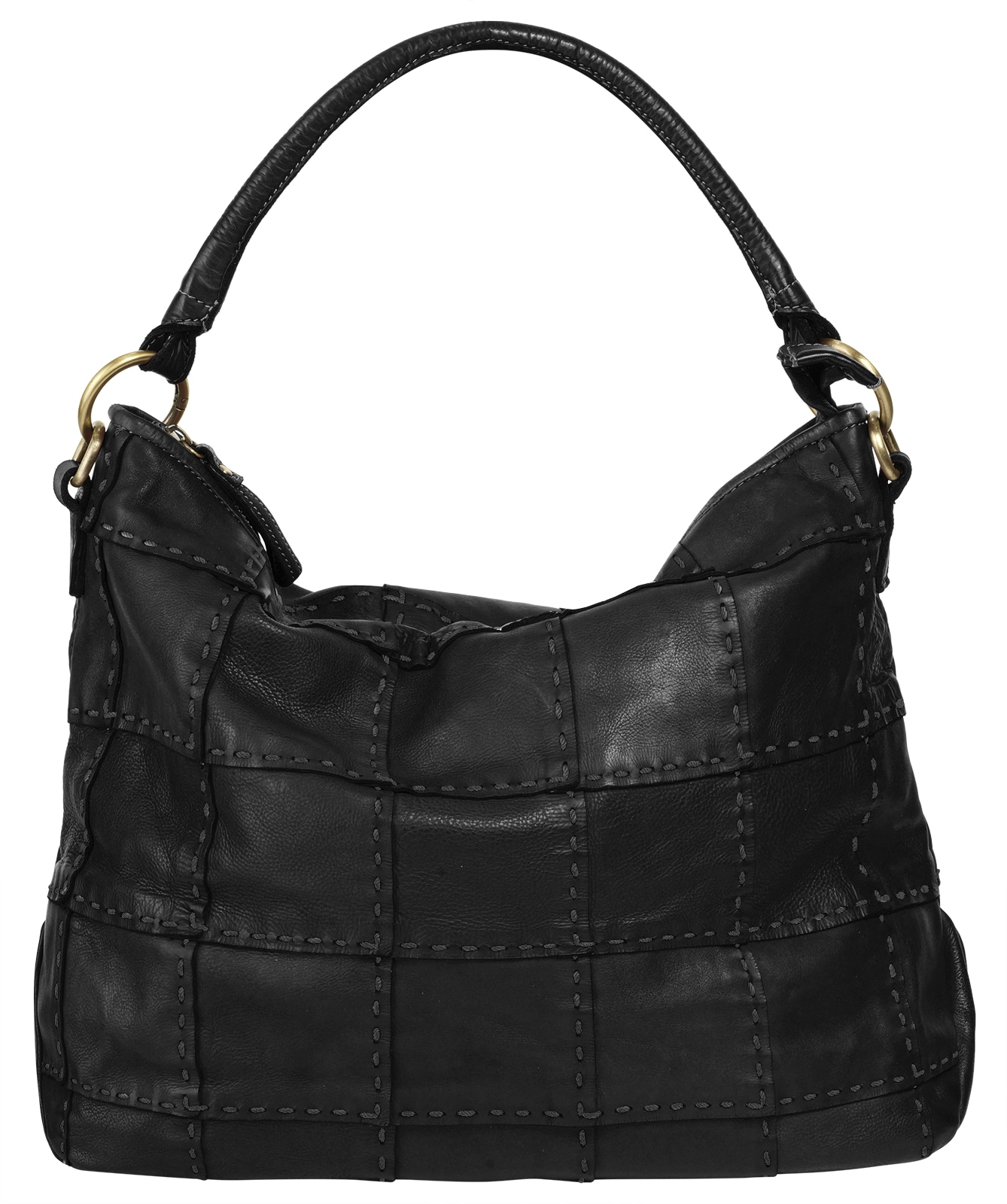 Samantha Look Shopper echt Leder, Made in Italy