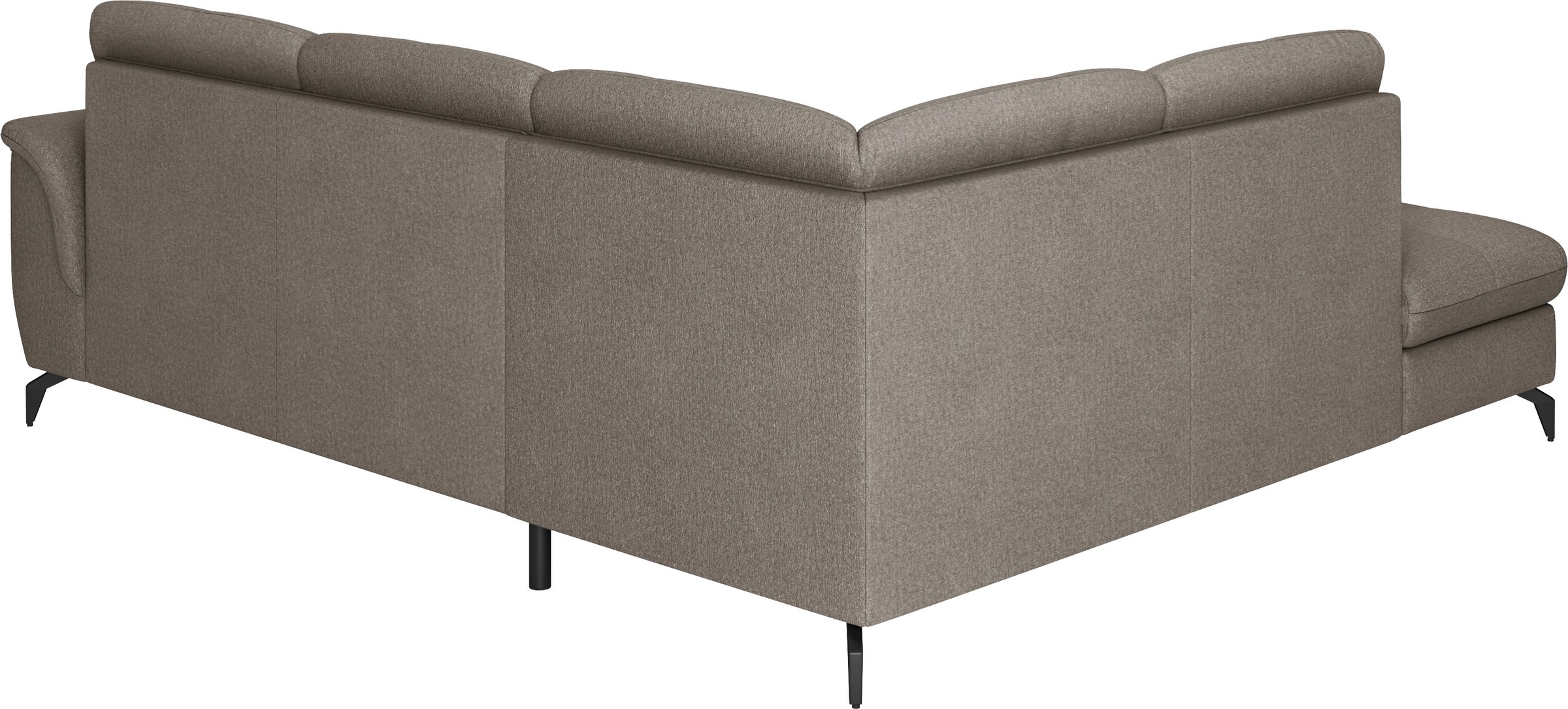 sit&more Ecksofa »Zora L-Form«, wahlweise mit Bettfunktion und Bettkasten
