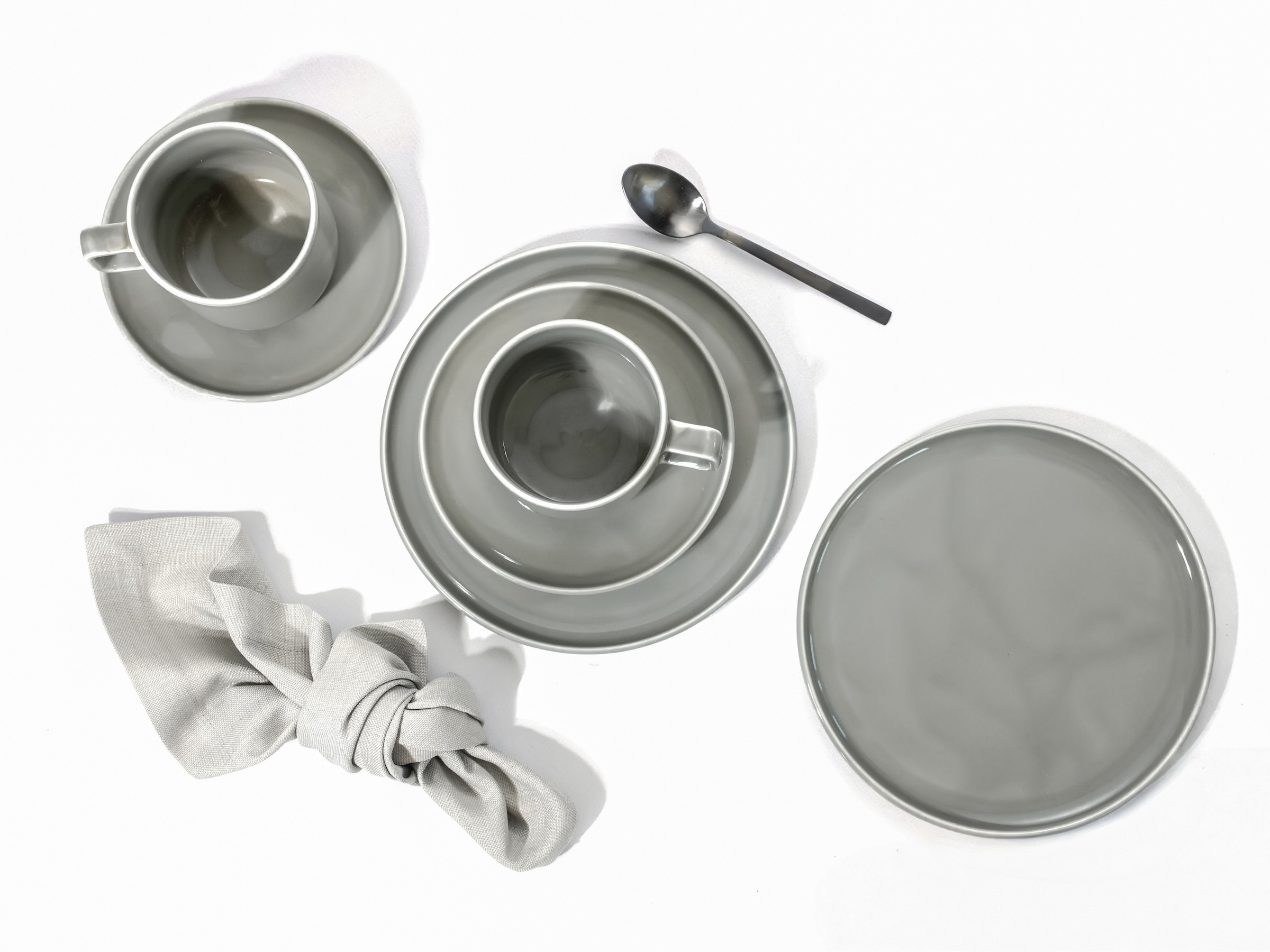 CreaTable Kaffeeservice »Chef Collection« Service, nordisches Design, 18 Teile, für 6 Personen