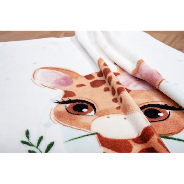 Baby Best Babydecke »Giraffe«, mit liebevollem Motiv auf Raten bestellen