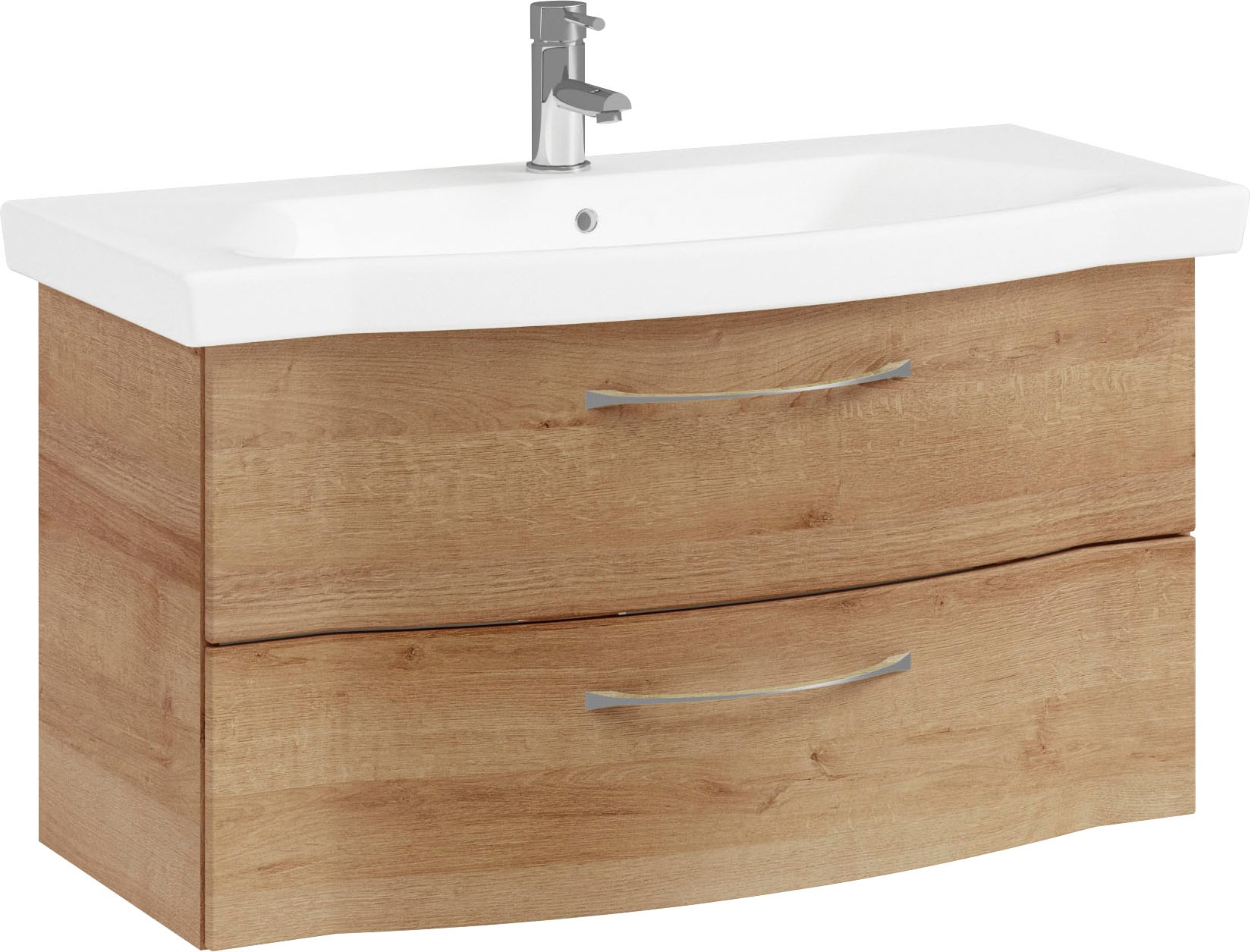 Saphir Badmöbel-Set »6005 Sprint Keramik-Waschtisch, 97 cm breit« 1 Stk. tl günstig online kaufen