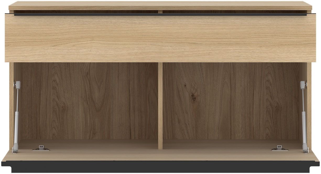 TOM TAILOR HOME Lowboard »COLOR PUZZLE 3 – 1 Klappe 1 Schublade mit farbigem Griff und Füßen«