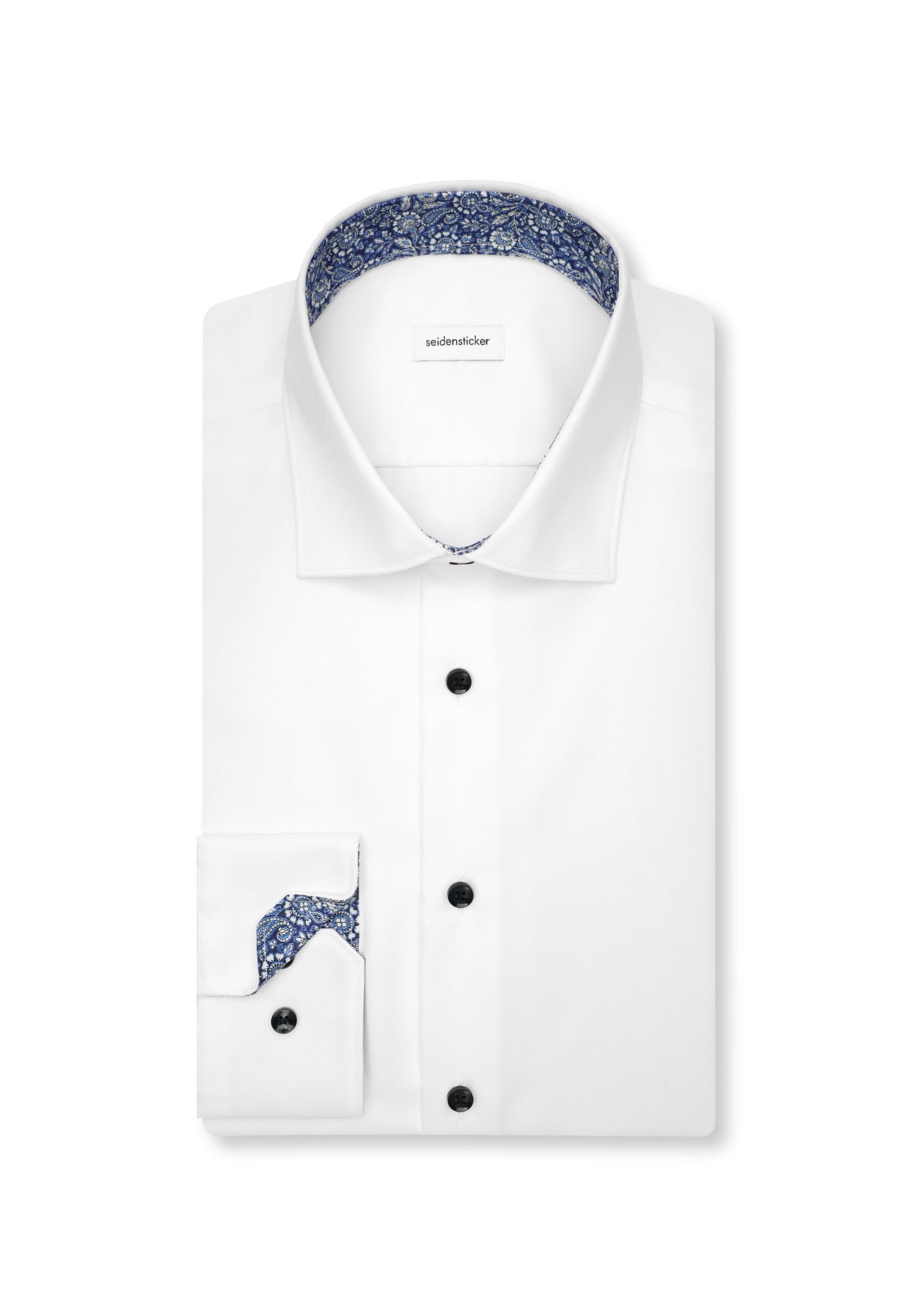 seidensticker Businesshemd »Schwarze Rose« Regular 1/1 Kentkragen Uni