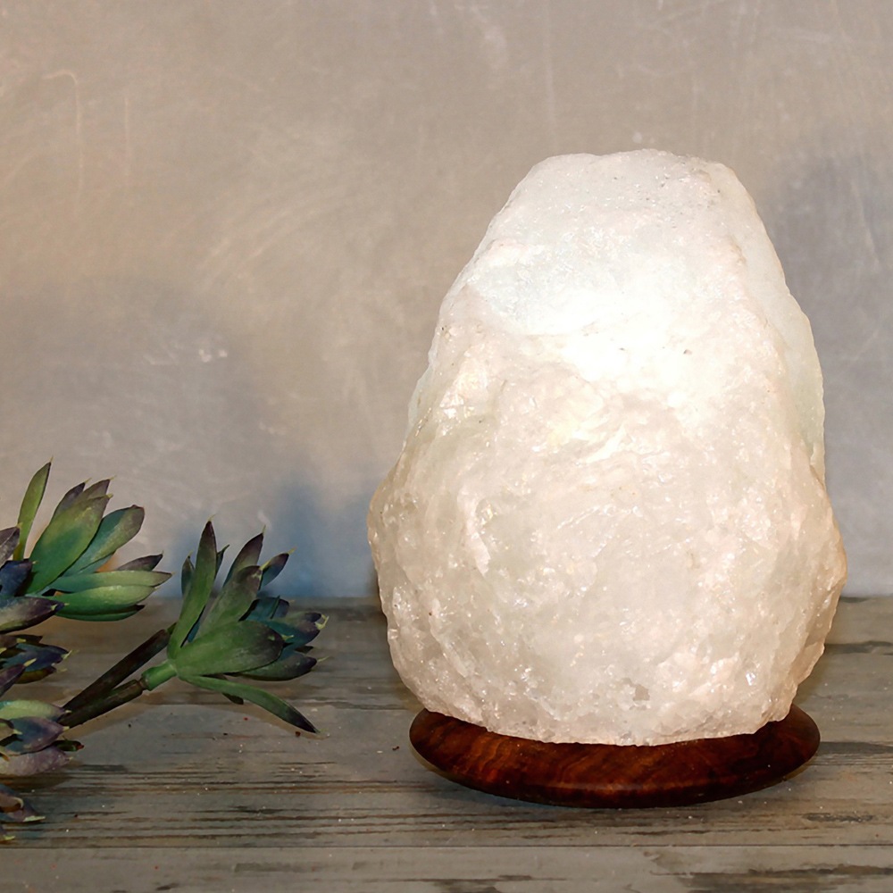HIMALAYA SALT DREAMS Salzkristall-Tischlampe »Rock«, Leuchtmittel E14   Leu günstig online kaufen