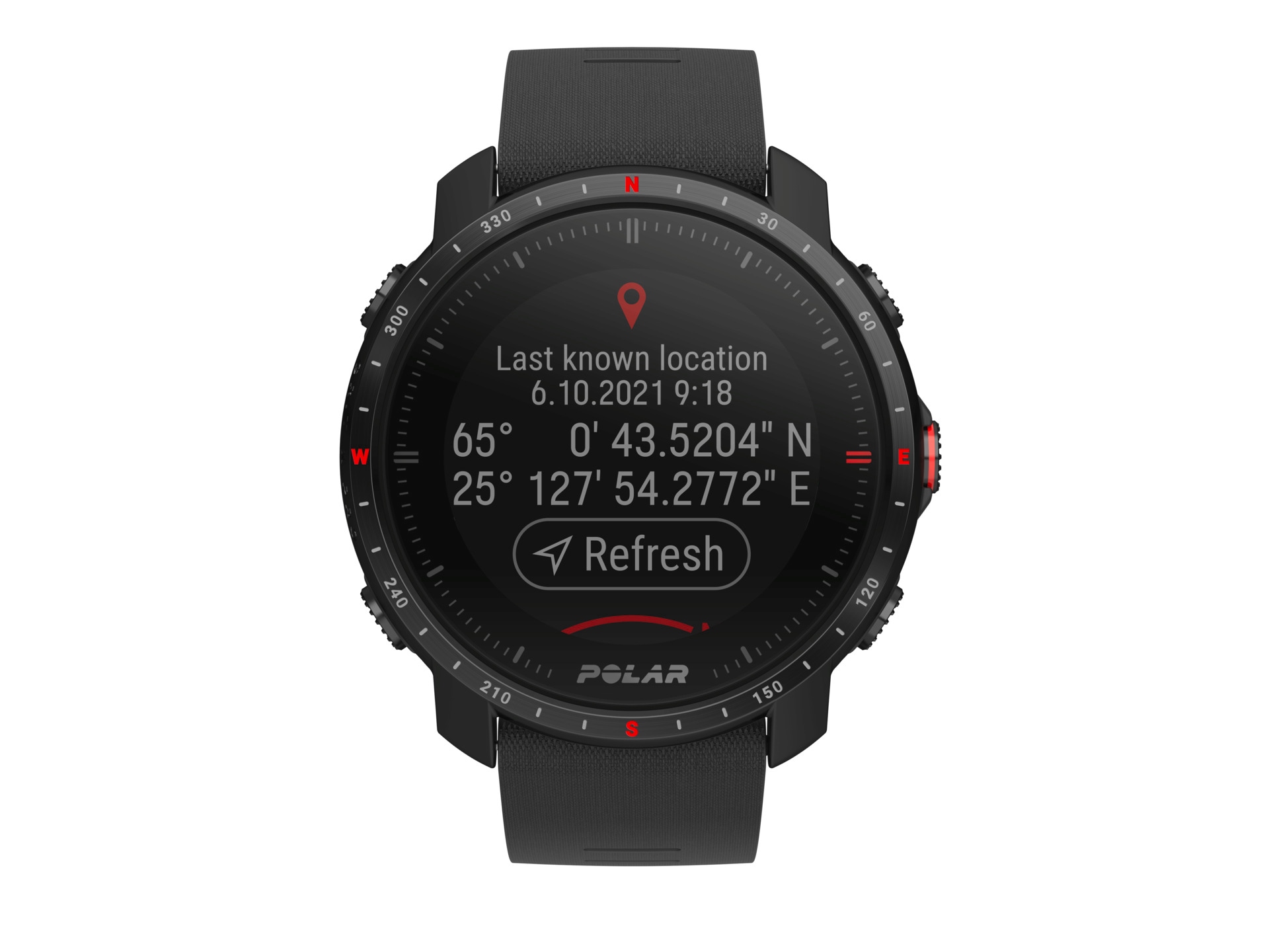 Polar Smartwatch »GRIT X PRO«, (3,05 cm / 1,2 Zoll), Proprietär, 0,064 GB, GPS Navigation 10 ATM)