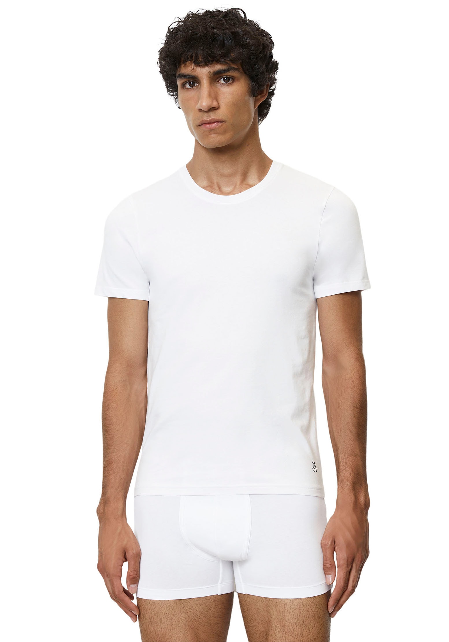 Marc O'Polo T-Shirt »Essentials« 2er Pack,  Rundhals-Auschnitt, Kurzarm,