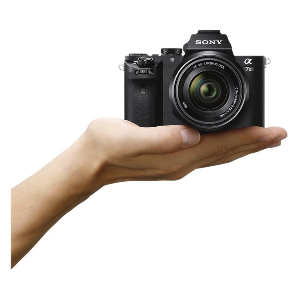 Sony Systemkamera »A7 II«, SEL-2870, 24,3 MP, WLAN (Wi-Fi)-NFC