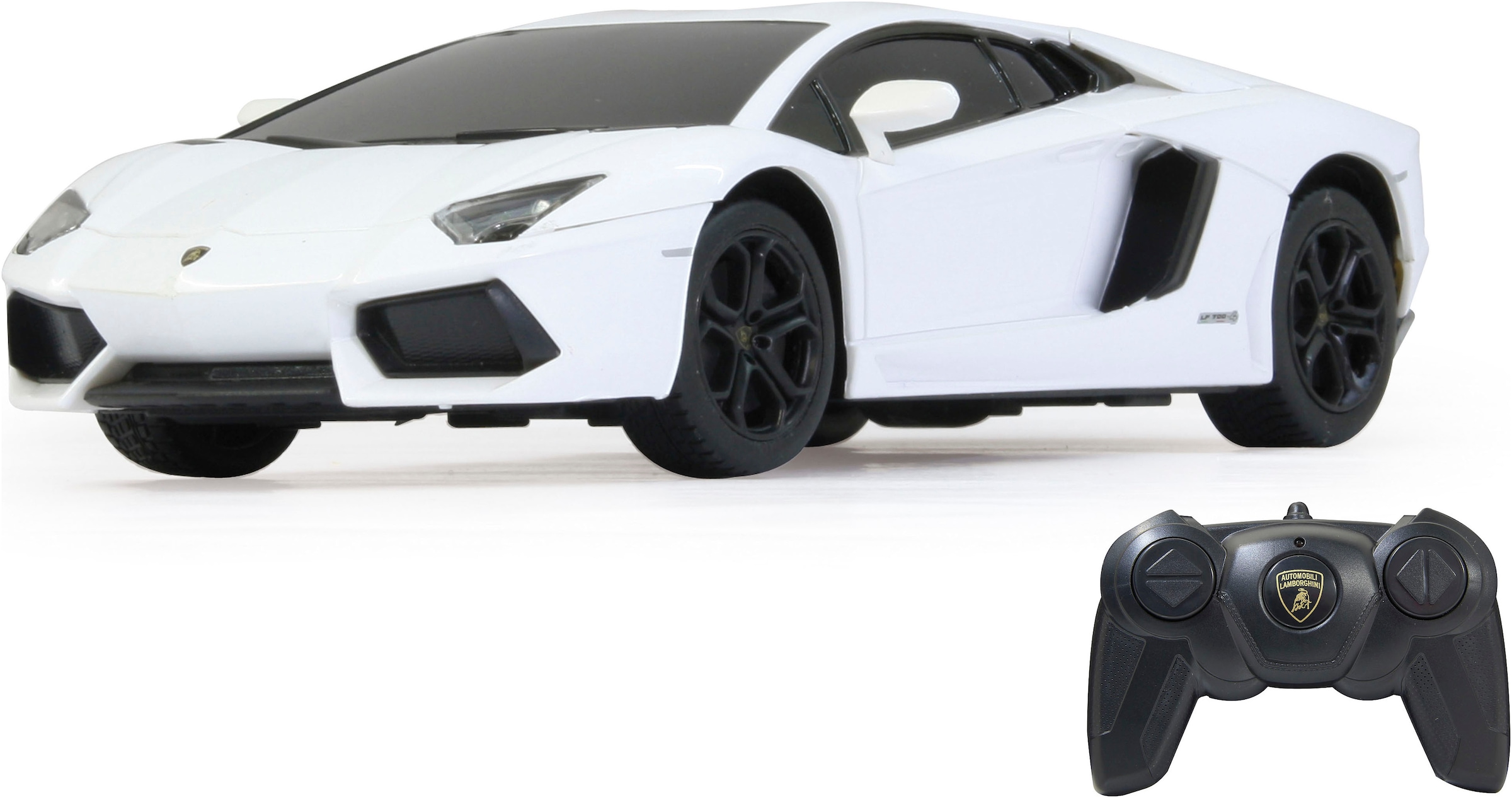 Jamara RC-Auto »Deluxe Cars, Lamborghini Aventador, 1:24, weiss, 2,4GHz«