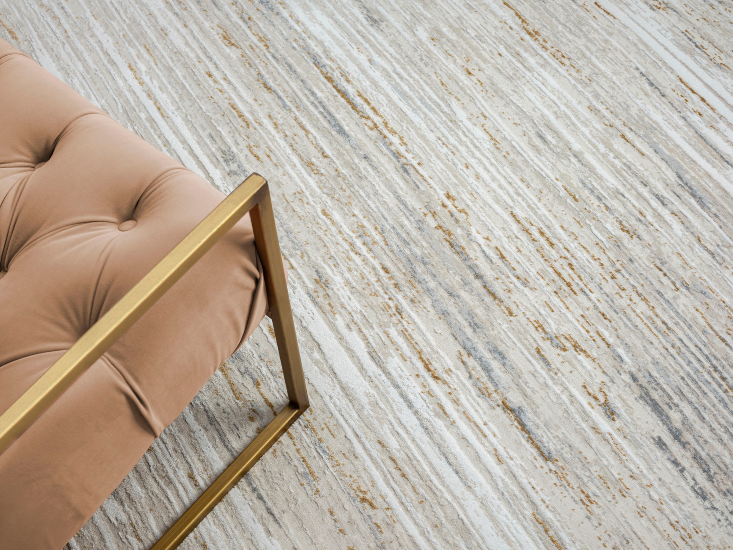 Myflair Möbel & Accessoires Teppich »My Passion«, rechteckig, 10 mm Höhe, Kurzflor, Retro-Style, besonders weich durch Microfaser, mit Fransen