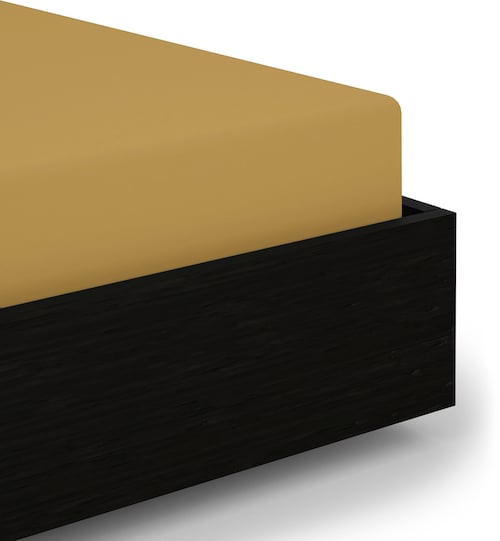 Heckett & Lane Spannbettlaken »Elementi« Laken Aus 100% Baumwolle, Hochwertiges Mako-Satin, Betttuch Ab 90x200
