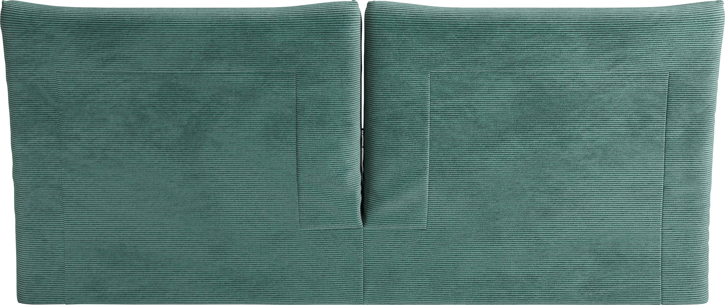 Home affaire Polsterbett »Priora in 4 Breiten bis 200cm« auch in NaturLEDER, Cord, belastbar bis 280kg, auch Überlänge 220 cm