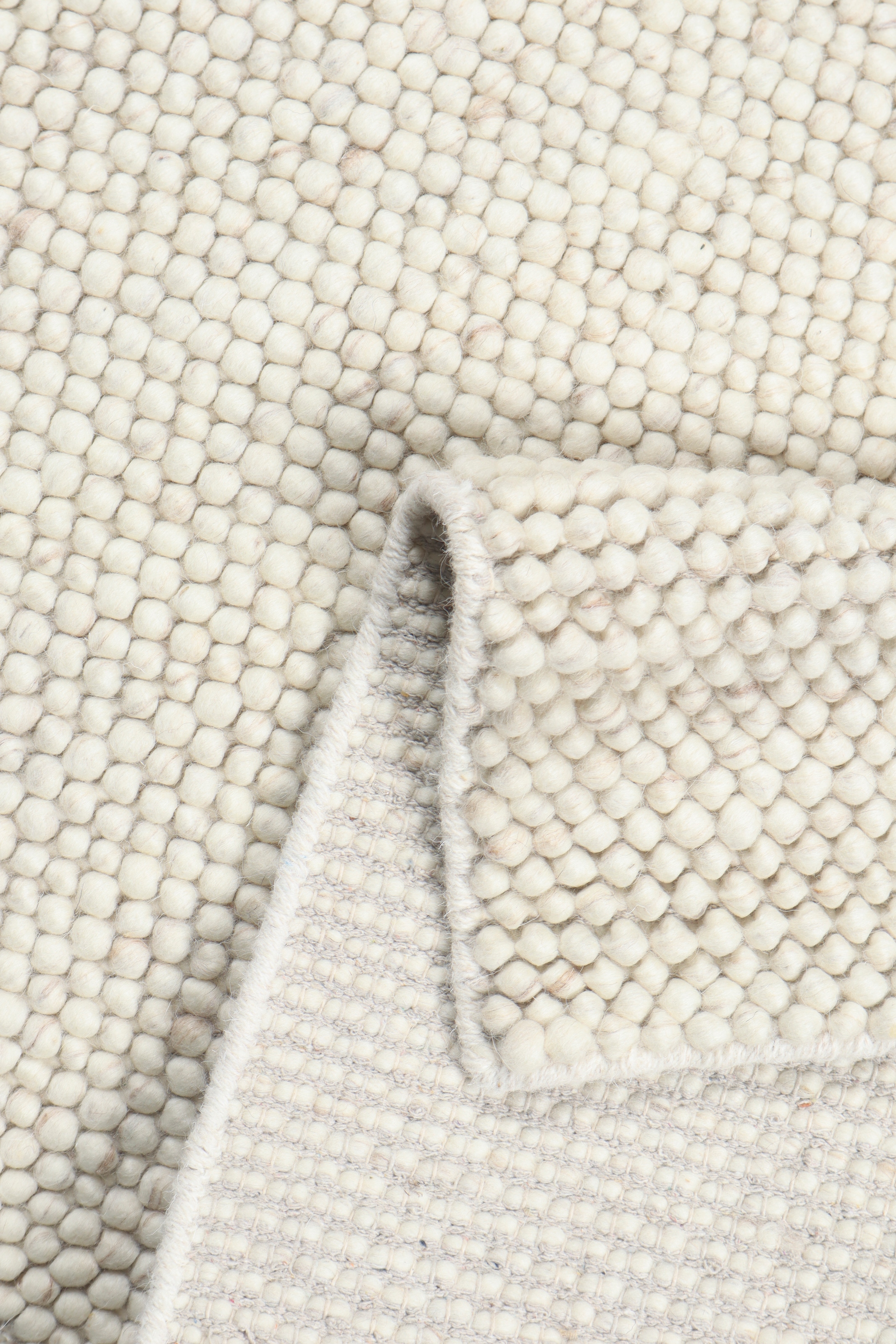 OTTO home Läufer »Wolly, handgewebt, Handweb Teppich« rechteckig 14 mm Höhe Wolle, Brücke, Flur, Schlafzimmer, Wohnzimmer