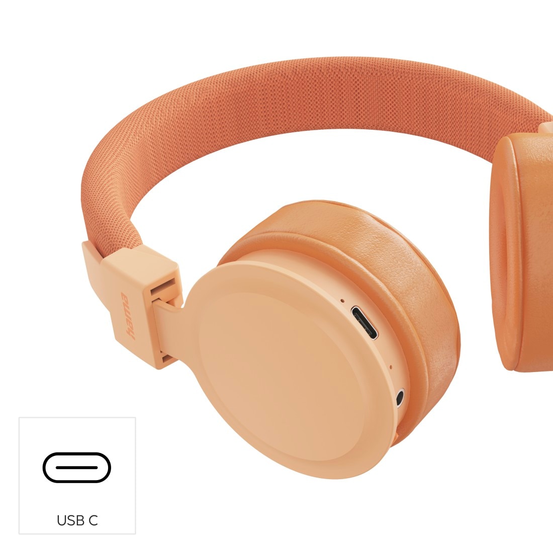Hama On-Ear-Kopfhörer »Bluetooth Kopfhörer (kabellos, On-Ear, faltbar, mit Mikrofon)« Sprachsteuerung | integrierte Steuerung für Anrufe und Musik