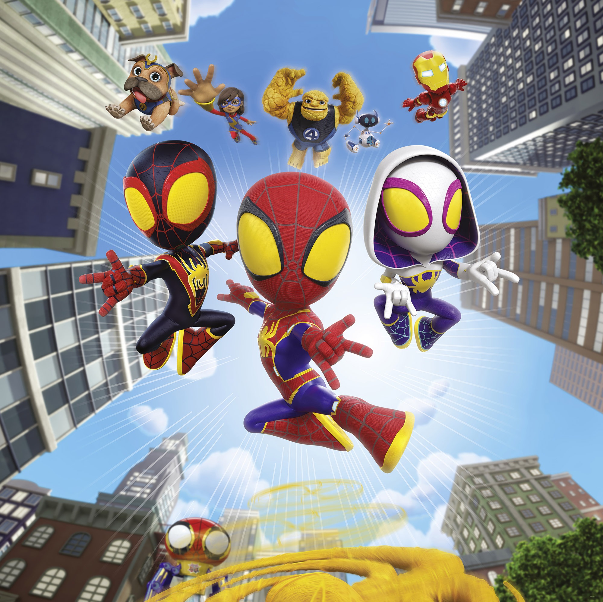 Komar Kindertapete »Marvel Spidey and His Amazing Friends Web Spinners«, be günstig online kaufen