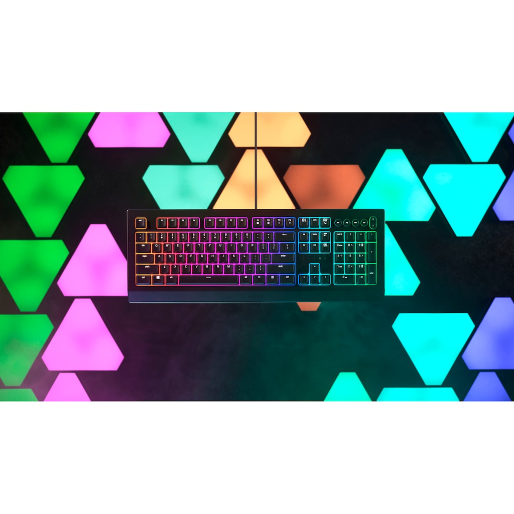 RAZER Gaming-Tastatur »Cynosa V2 - German Layout«, (Fn-Tasten-Ziffernblock)