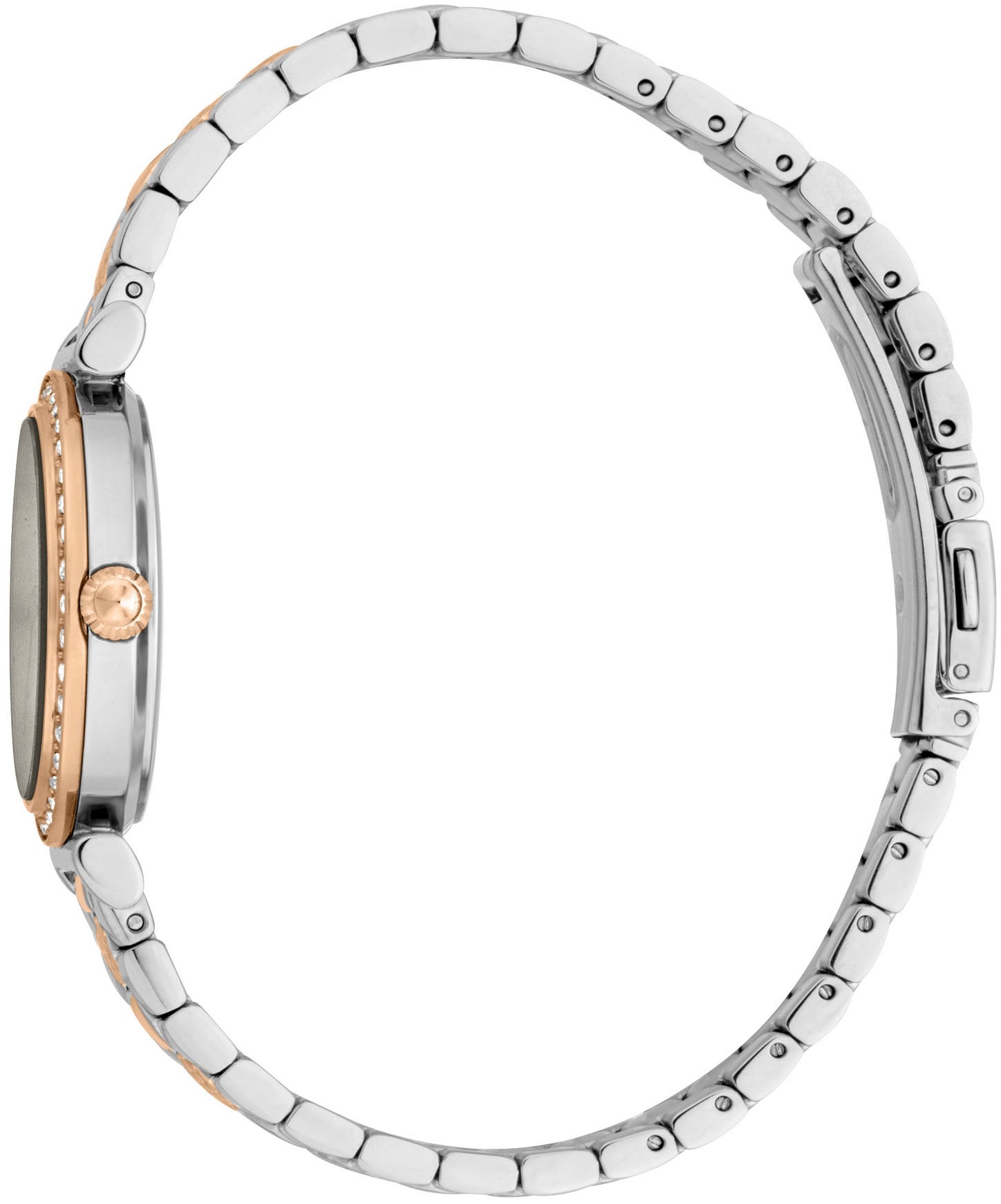 Just Cavalli Time Quarzuhr »Varenna«, (Set, 2 tlg., mit Armband), Armbanduhr, Damenuhr, Kristallsteine, Edelstahlarmband, Geschenkidee