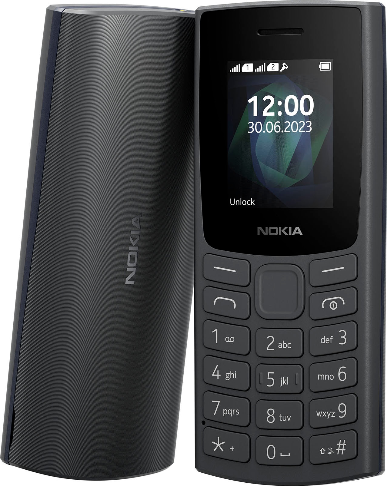 Nokia Smartphone »105 Edition 2023«, schwarz, 4,5 cm/1,77 Zoll