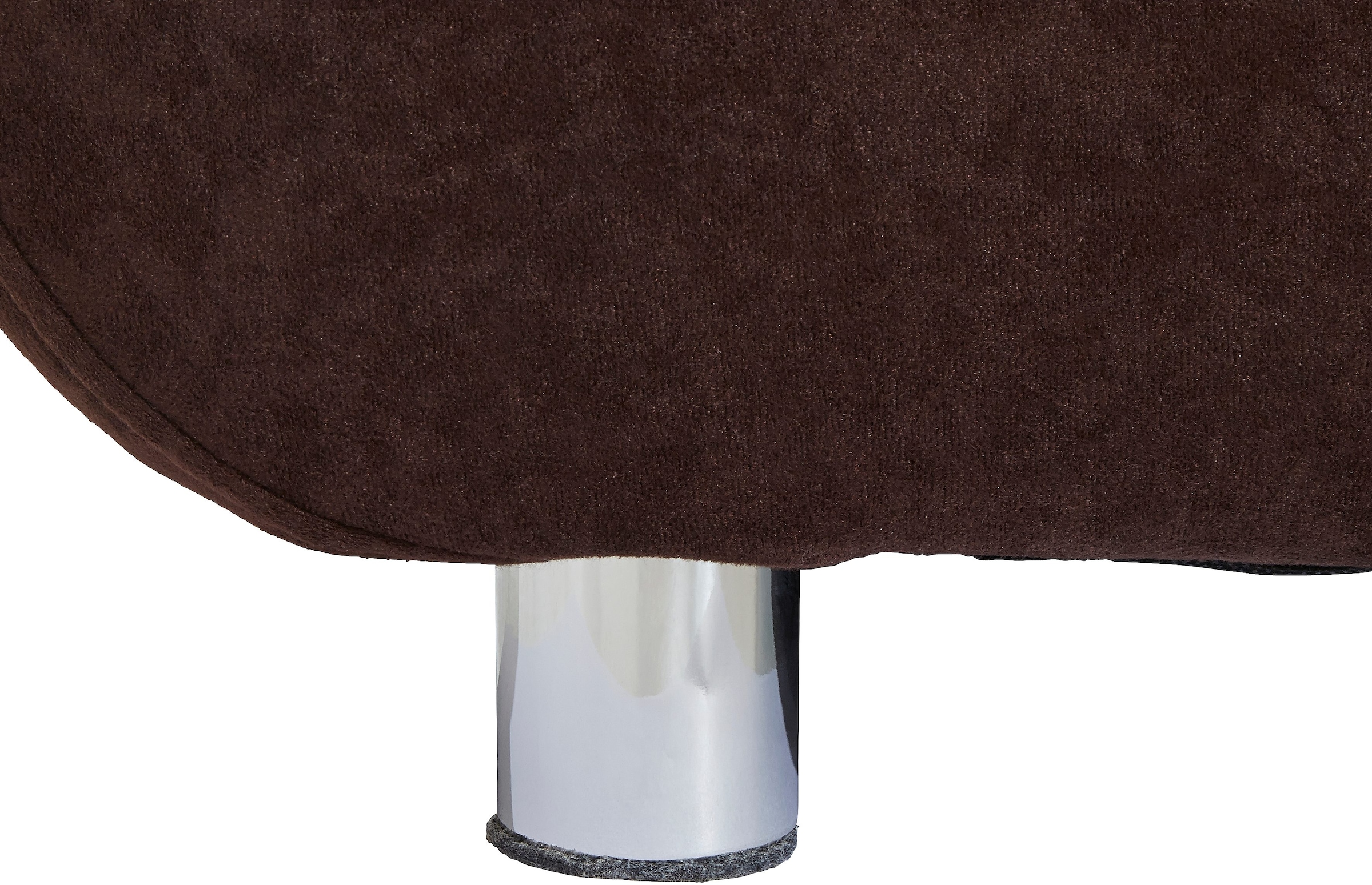 INOSIGN Ecksofa »Imola elegant und bequem, aktuelle Steppung im Sitz, L-Form«, wahlweise mit Bettfunktion