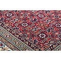 THEKO Orientteppich »Sirsa Seta Bidjar«, rechteckig, 12 mm Höhe, handgeknüpft, Material: 80%Wolle, 20% Seide, mit Fransen