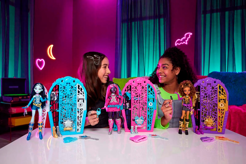 MonsterHigh™ Anziehpuppe »Verborgene Schätze, Catty«