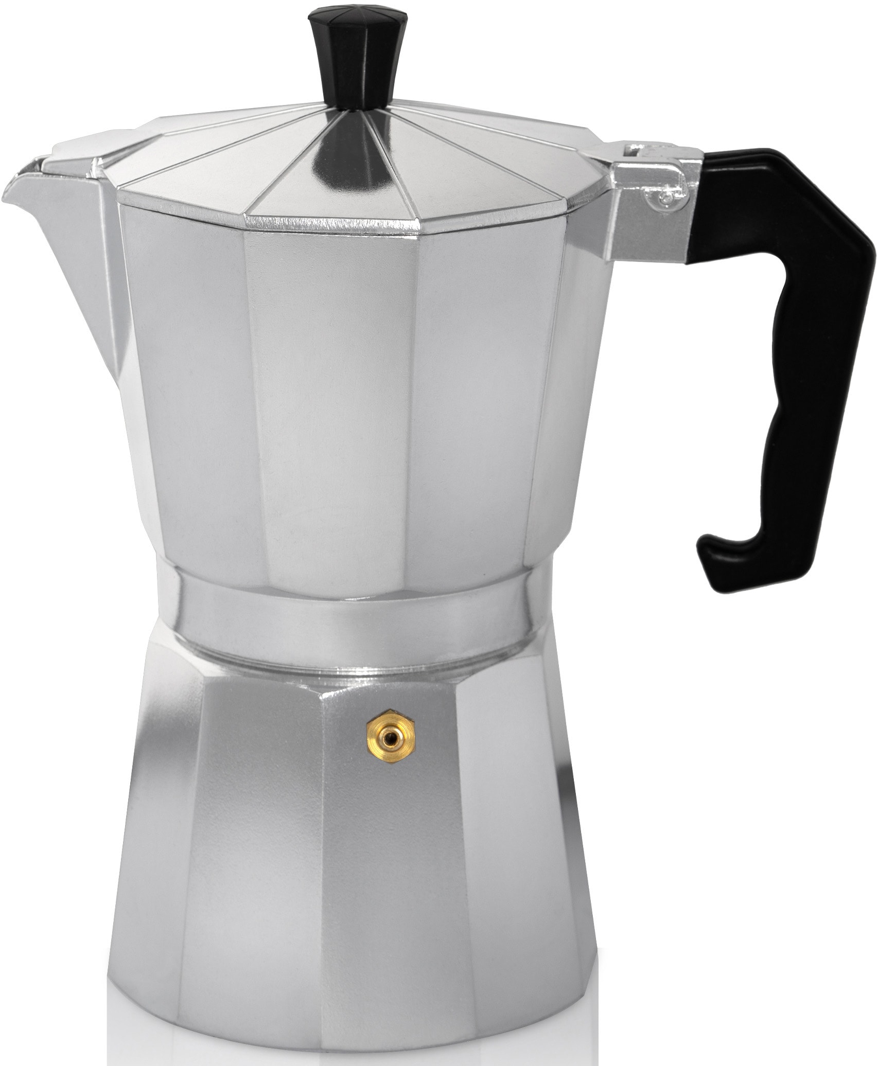 Espressokocher »Italiano«, 0,1 l Kaffeekanne, traditionell italienisch, aus Aluminium,...