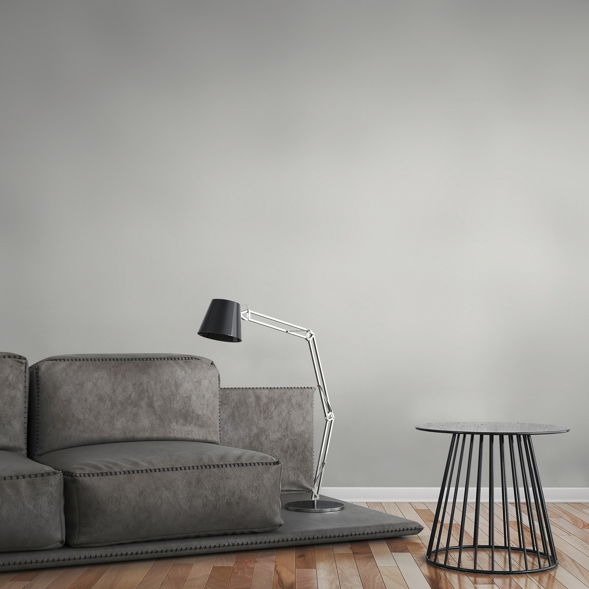 A.S. Création Vliestapete »Landhaustapete Einfarbig« matt geprägt Unitapete matt